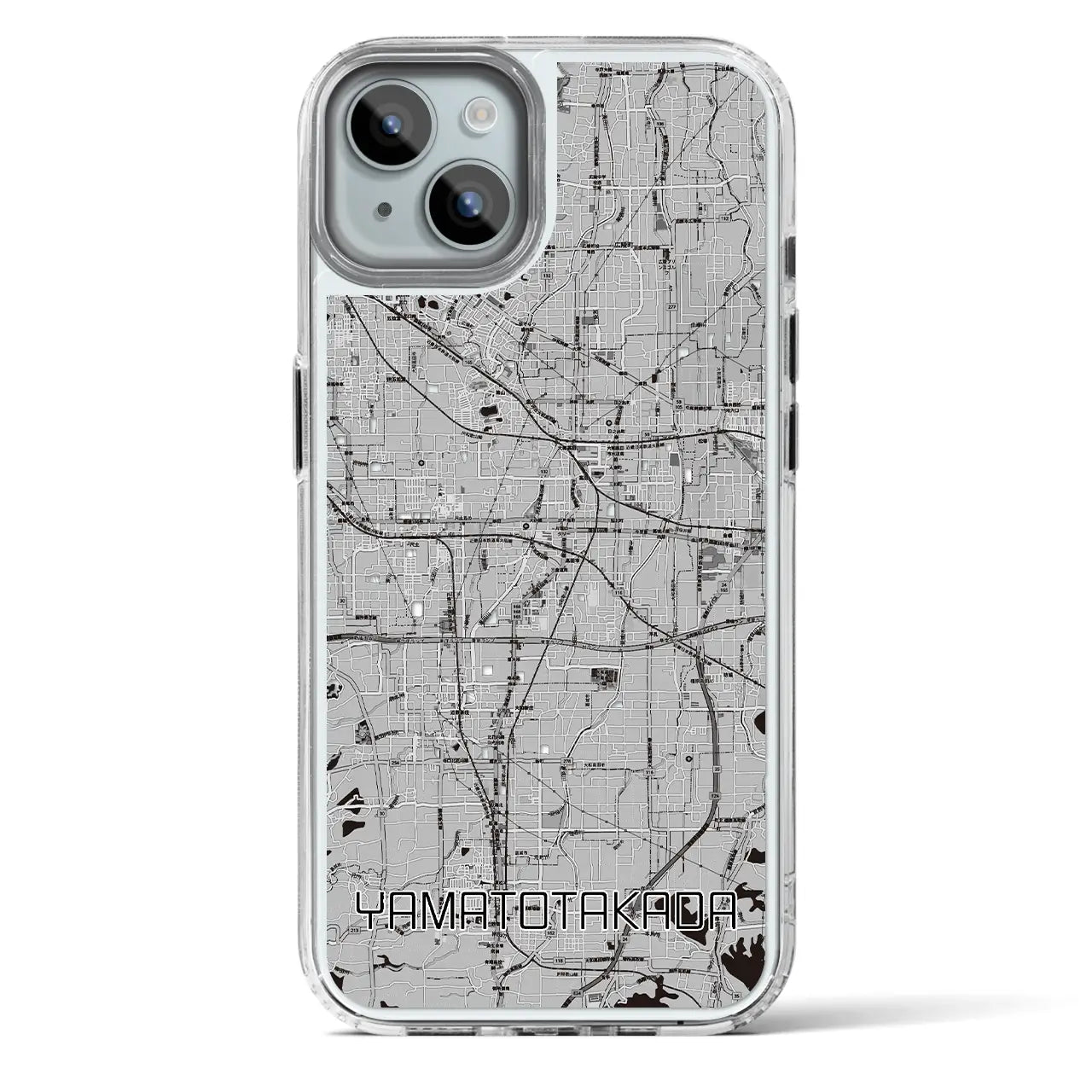 【大和高田(奈良県)】地図柄iPhoneケース(MagSafeタイプ)