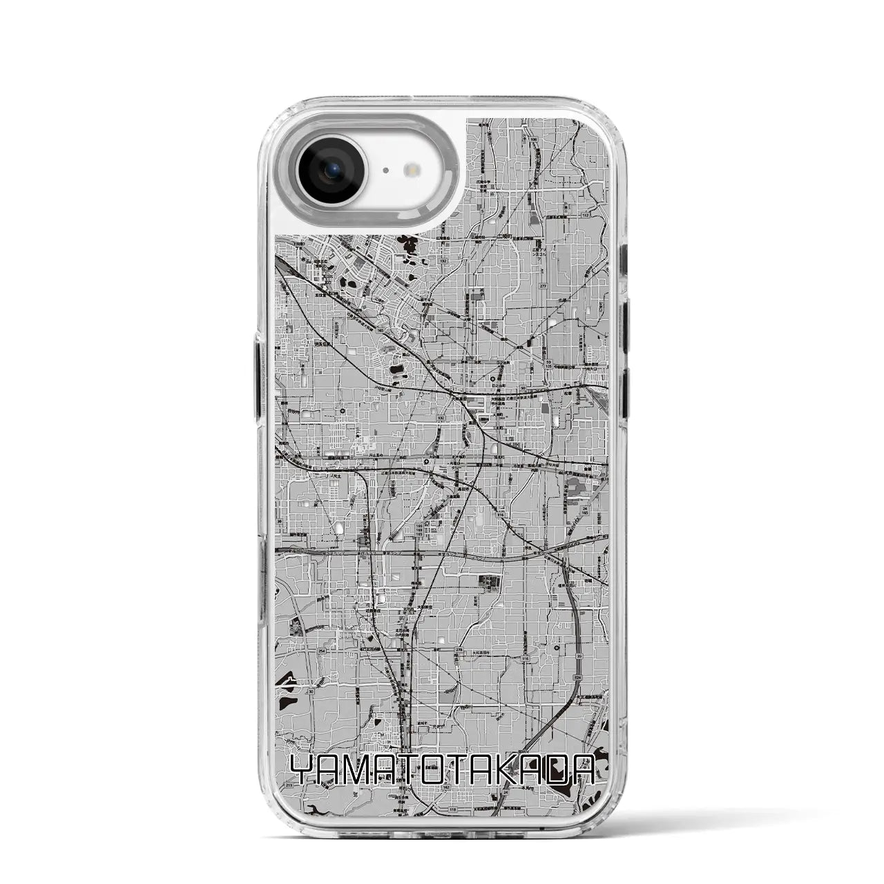 【大和高田(奈良県)】地図柄iPhoneケース(MagSafeタイプ)