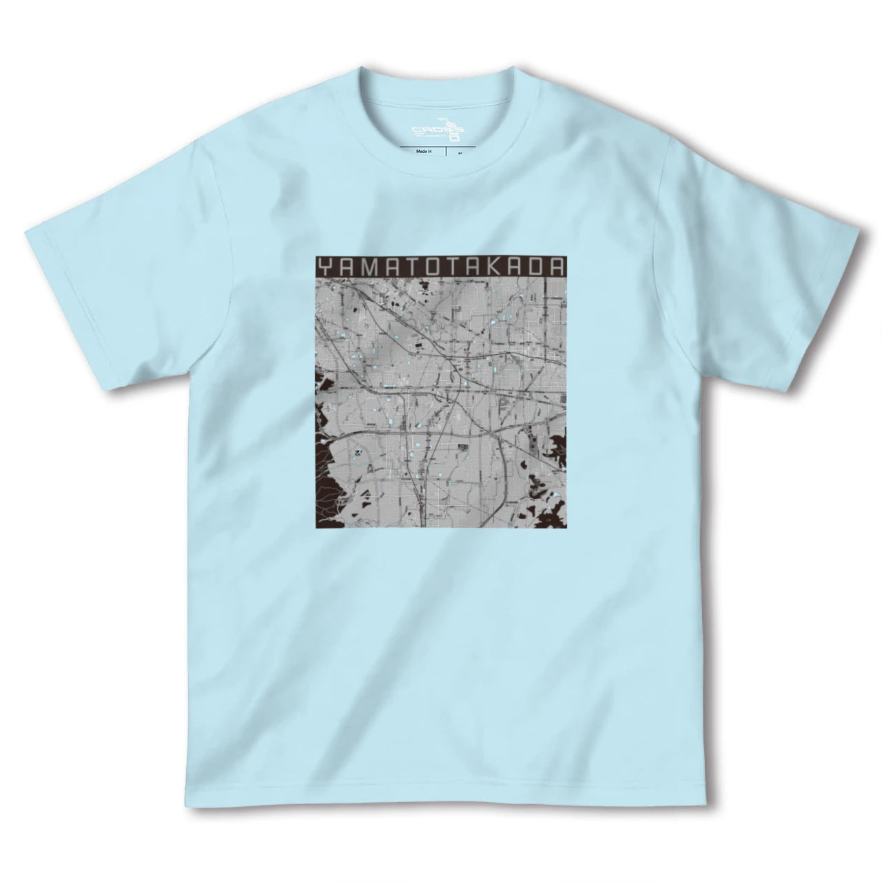 【大和高田(奈良県)】地図柄ヘビーウェイトTシャツ