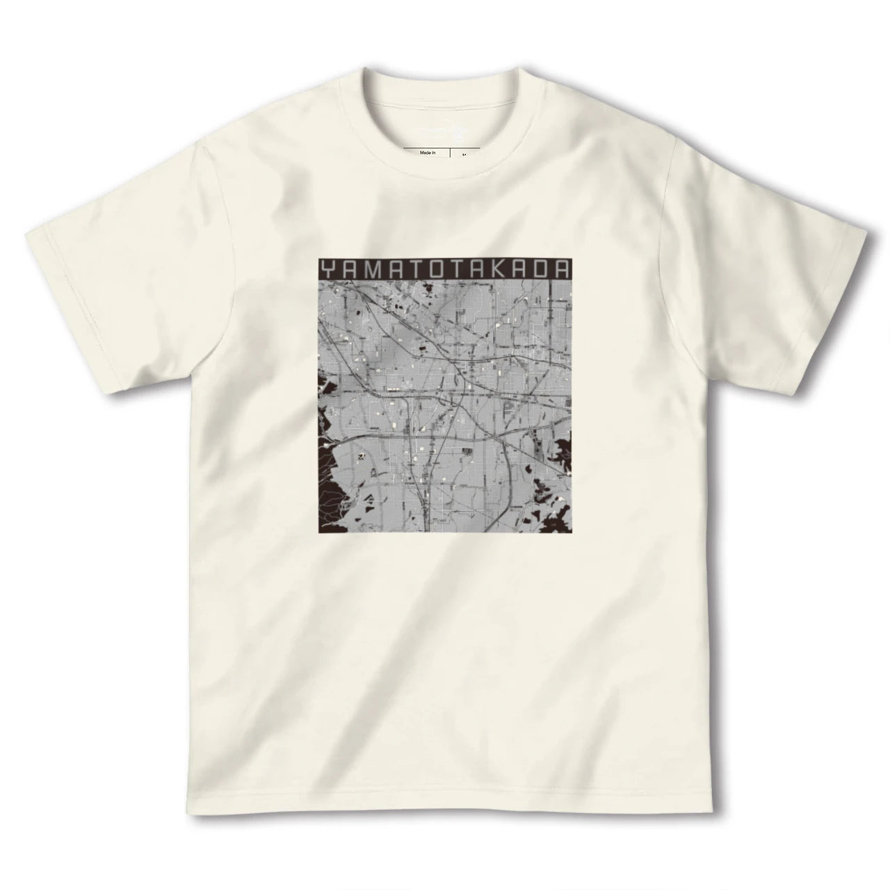 【大和高田(奈良県)】地図柄ヘビーウェイトTシャツ