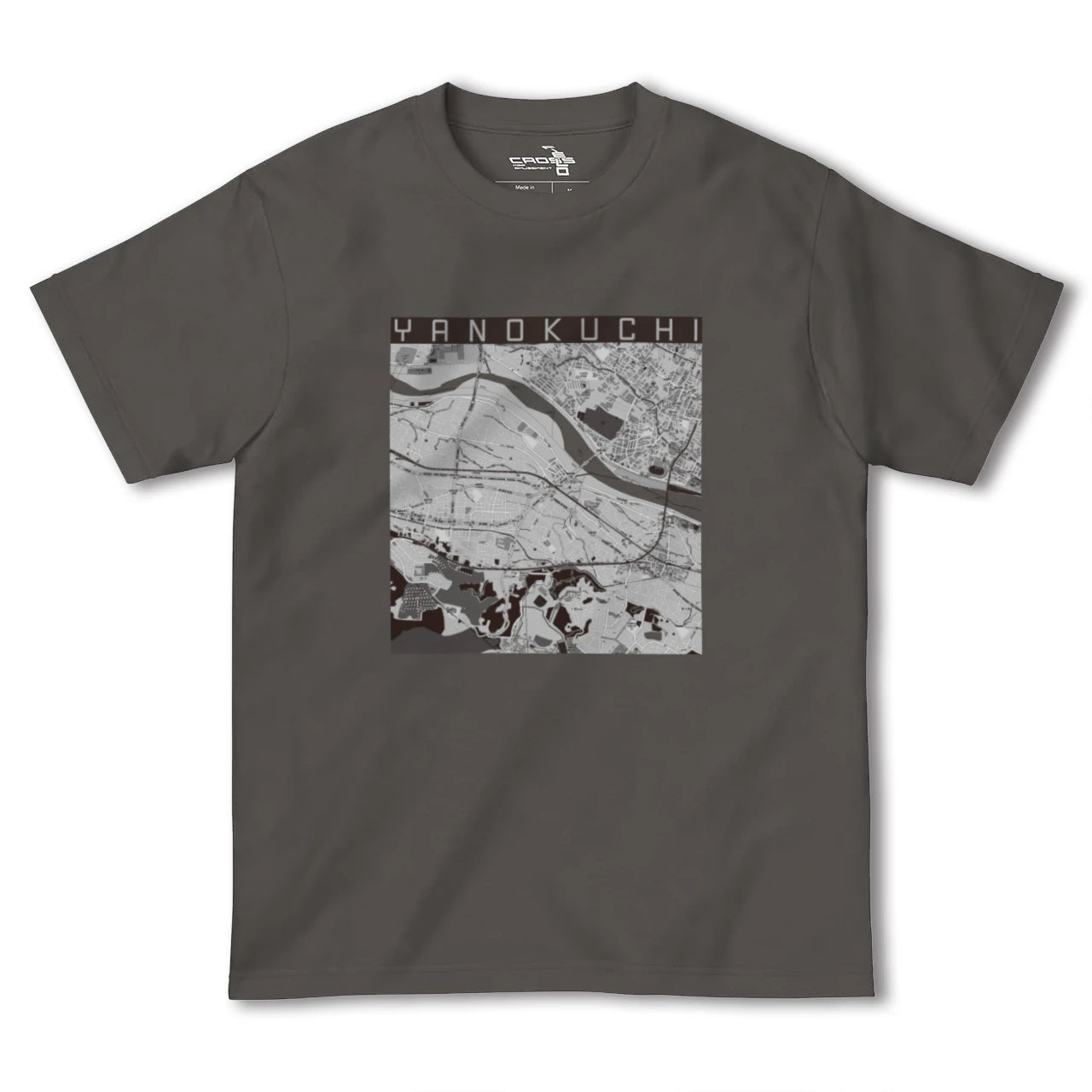 【矢野口(東京都)】地図柄ヘビーウェイトTシャツ