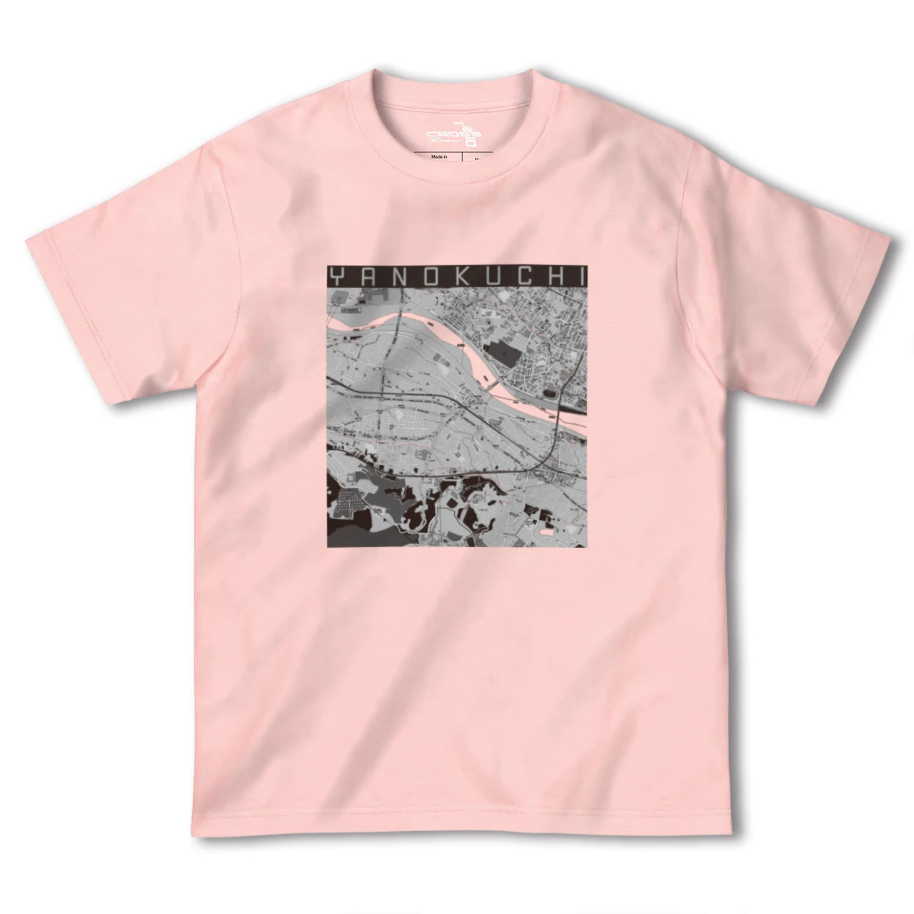 【矢野口(東京都)】地図柄ヘビーウェイトTシャツ