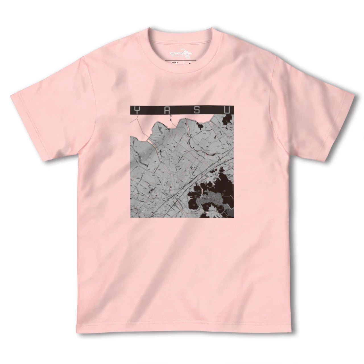 【野洲(滋賀県)】地図柄ヘビーウェイトTシャツ