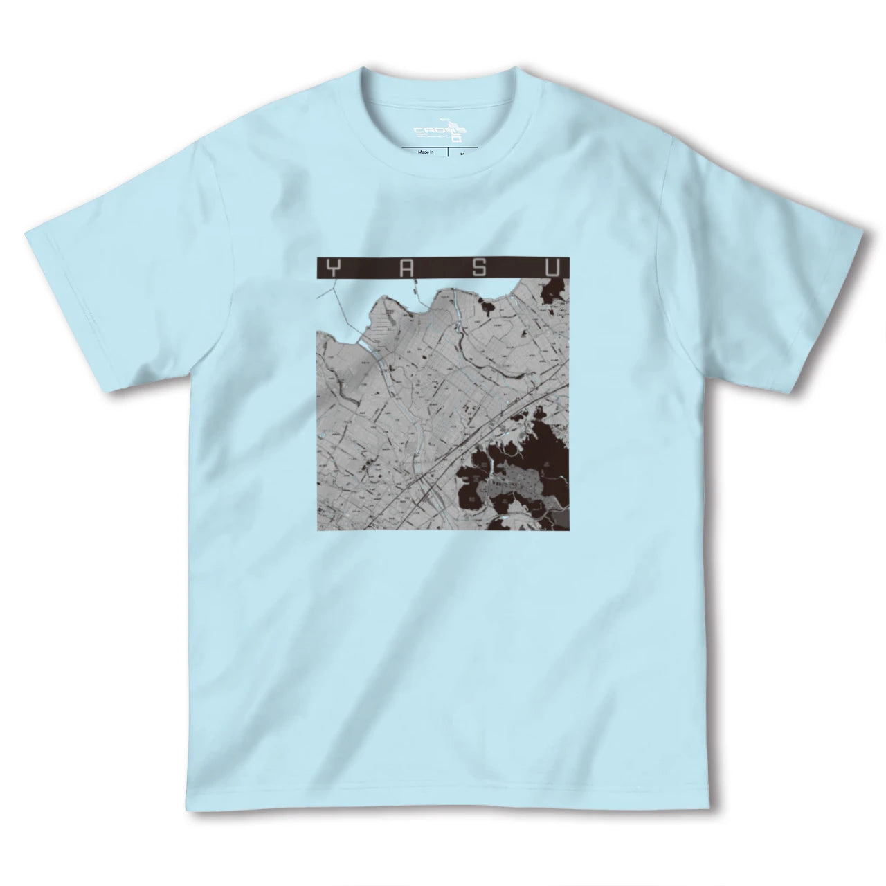 【野洲(滋賀県)】地図柄ヘビーウェイトTシャツ