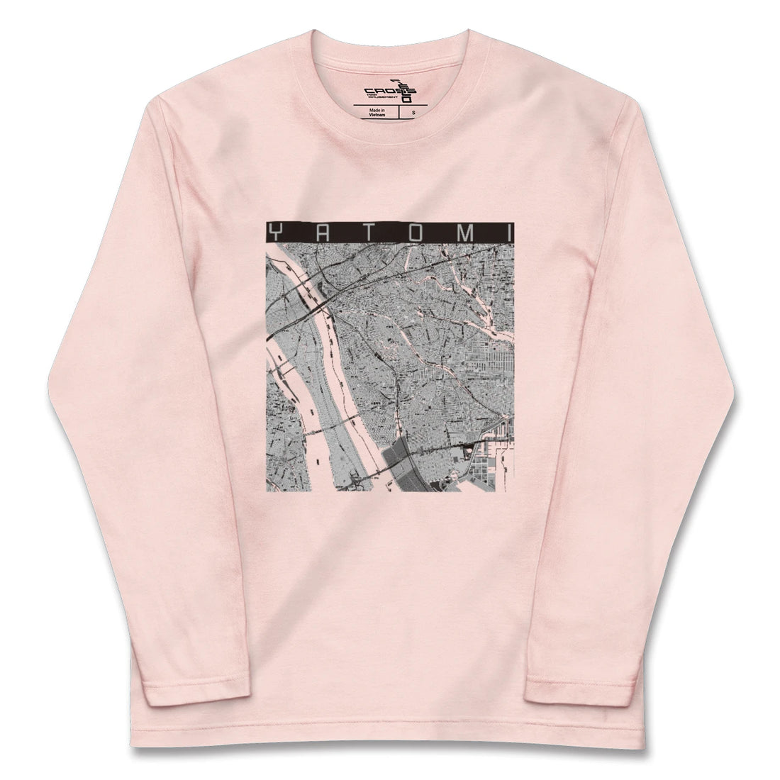 【弥富(愛知県)】地図柄ロングスリーブTシャツ