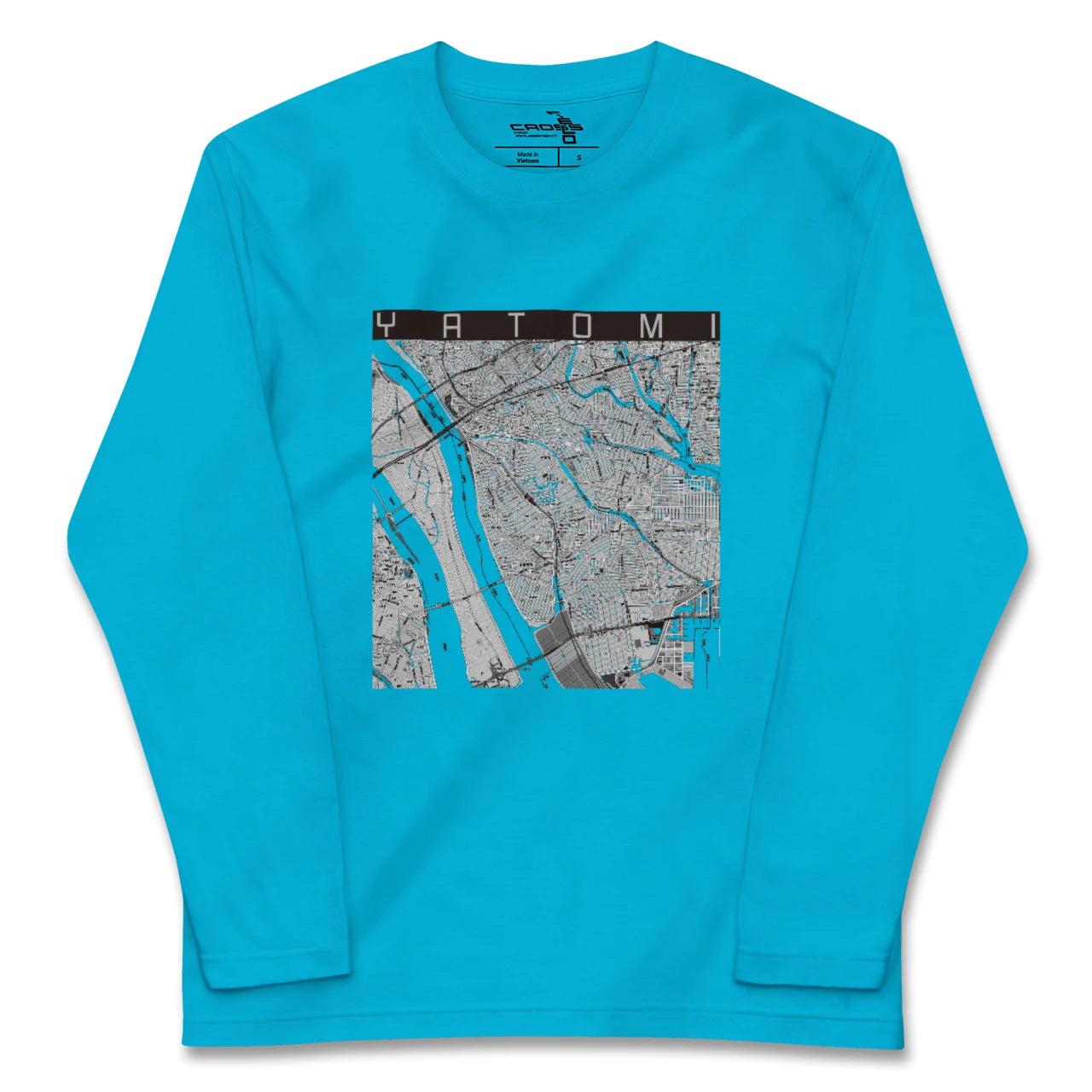 【弥富(愛知県)】地図柄ロングスリーブTシャツ