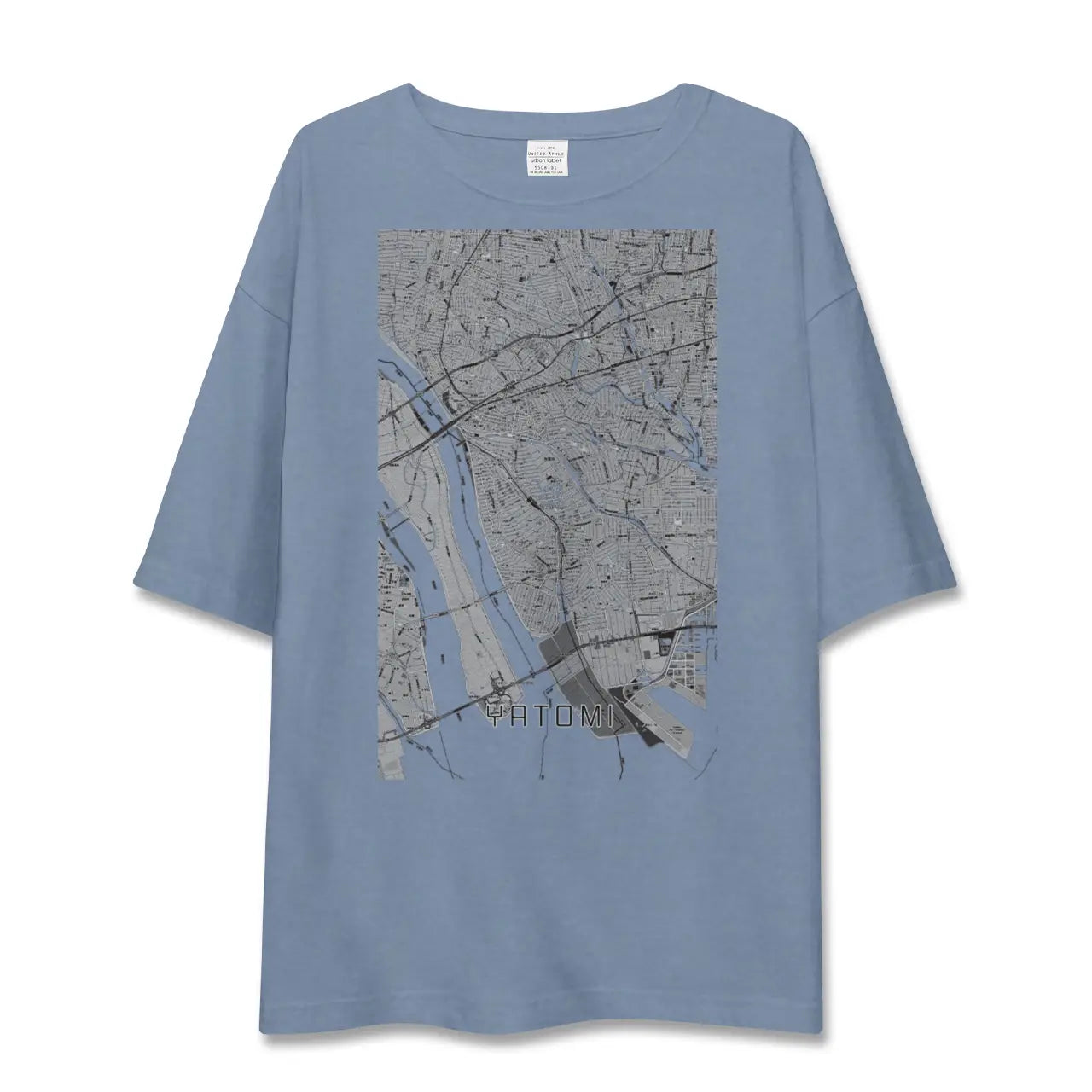 【弥富(愛知県)】地図柄ビッグシルエットTシャツ