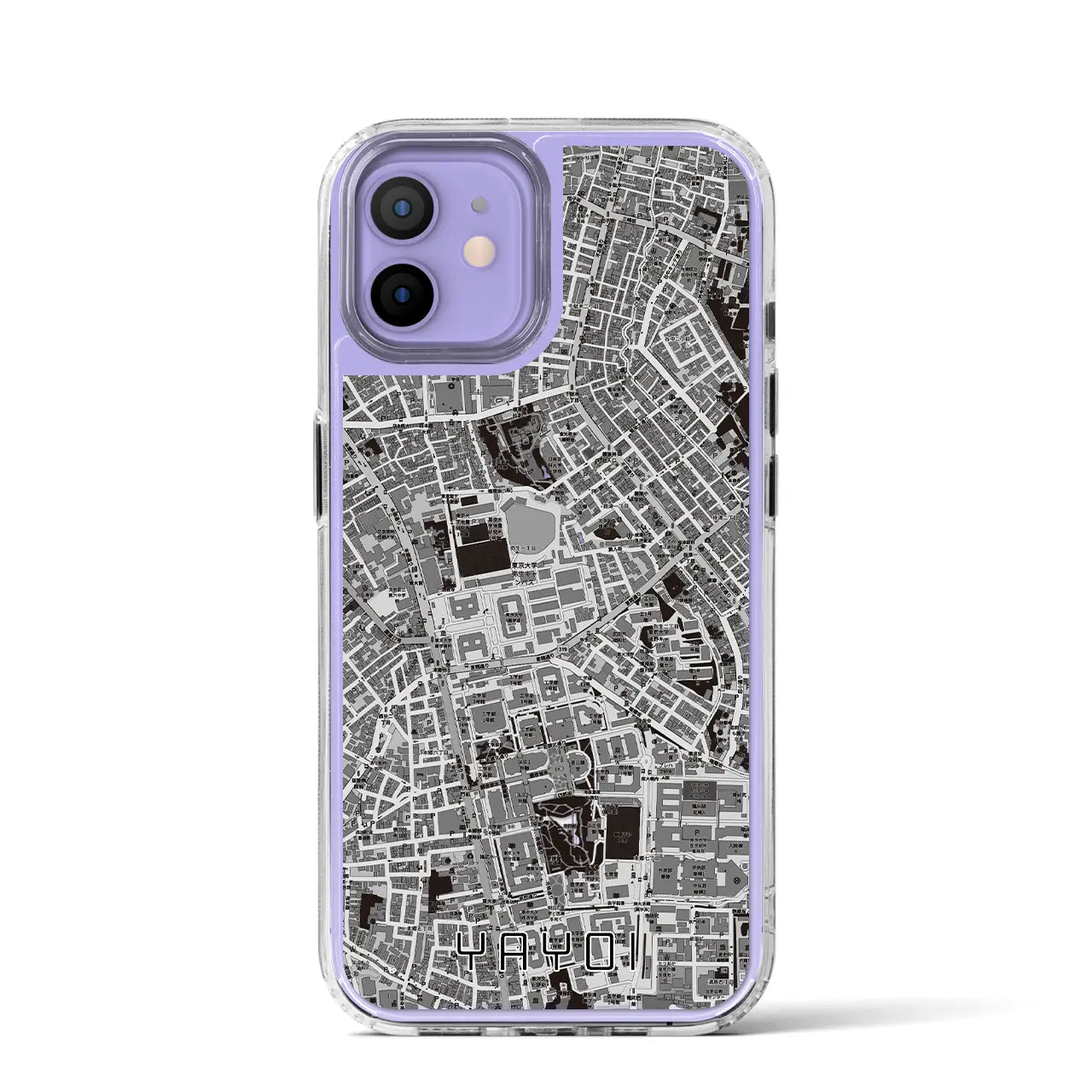 【弥生(東京都)】地図柄iPhoneケース(MagSafeタイプ)