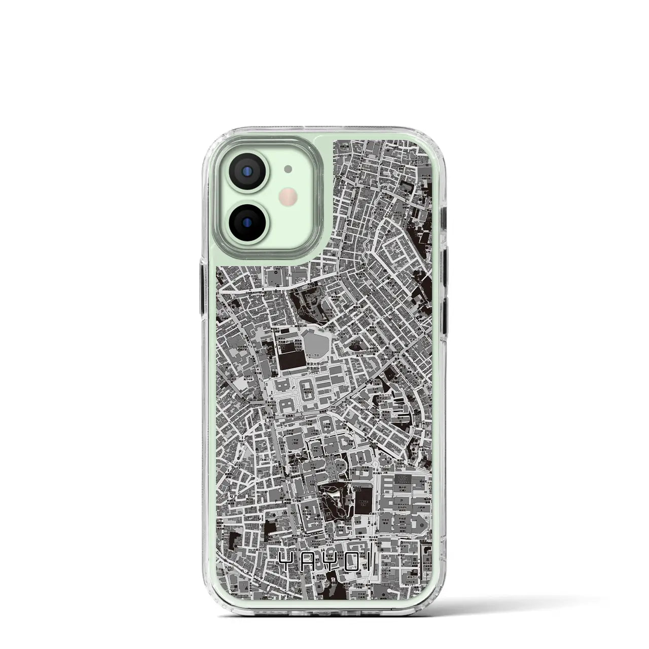 【弥生(東京都)】地図柄iPhoneケース(MagSafeタイプ)