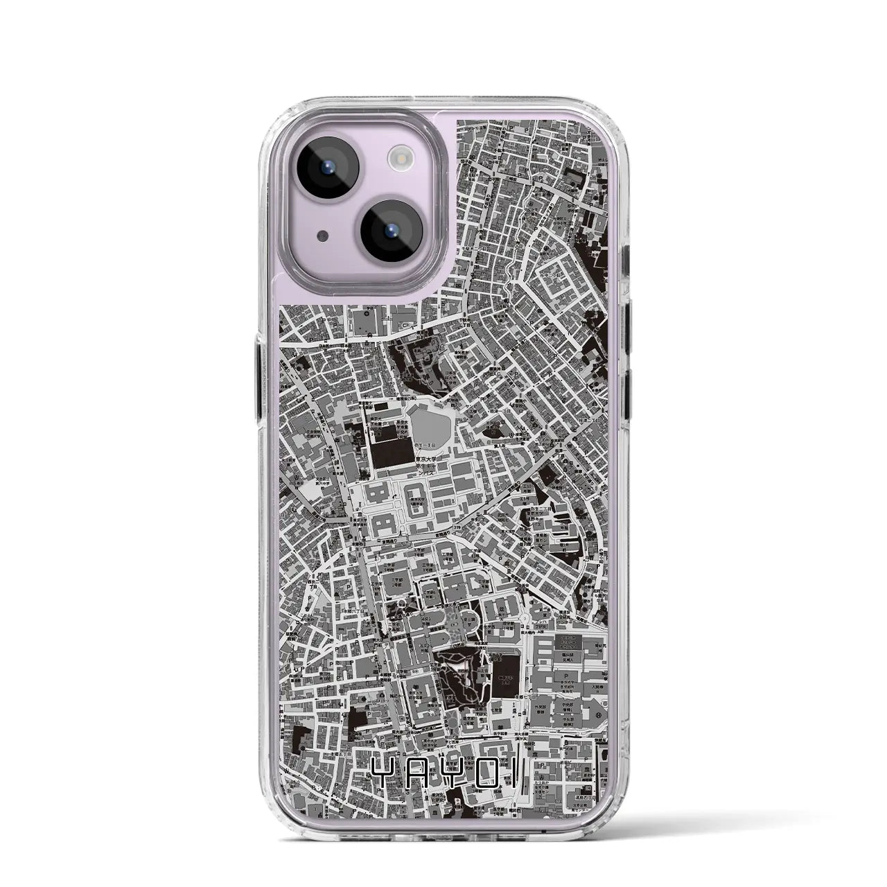 【弥生(東京都)】地図柄iPhoneケース(MagSafeタイプ)