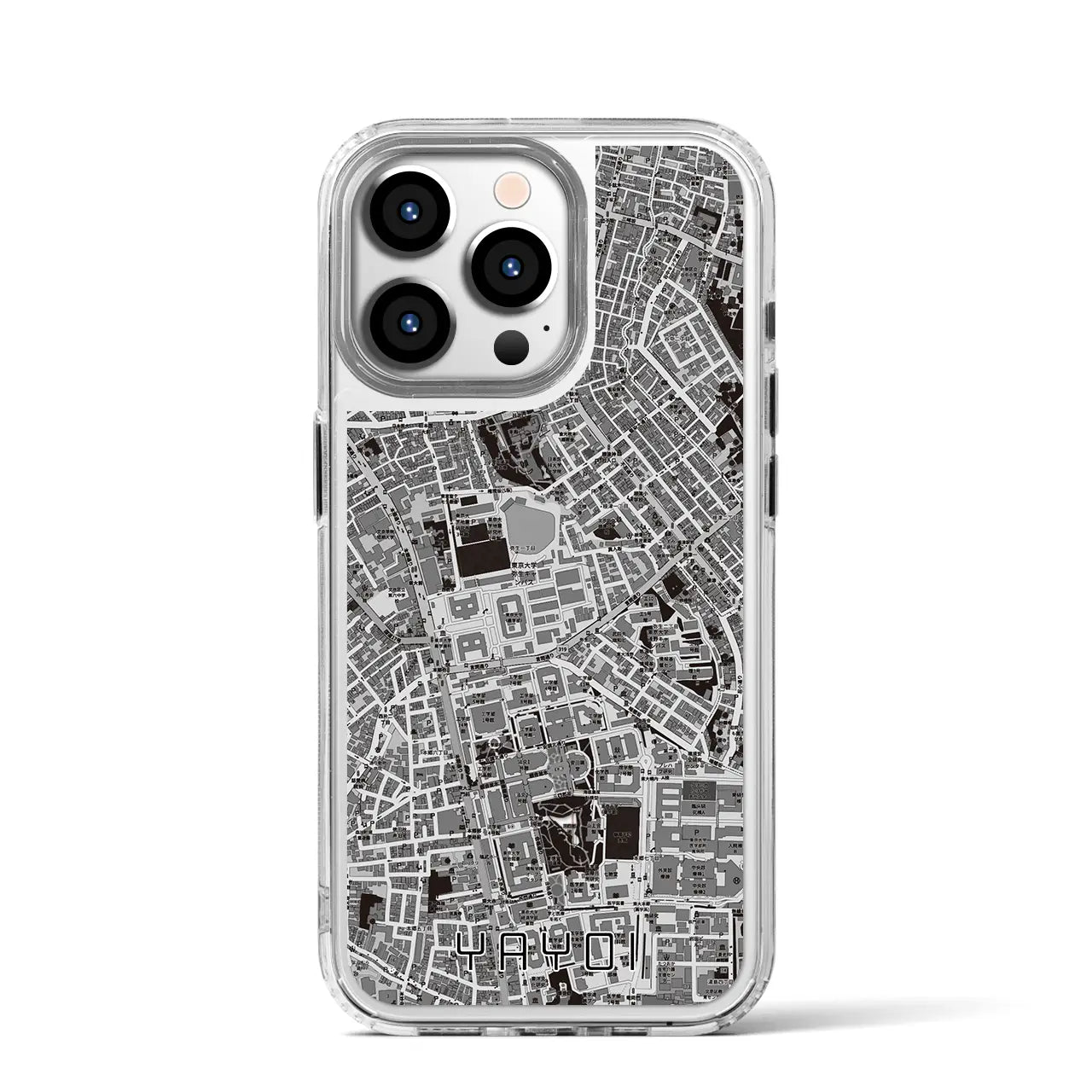 【弥生(東京都)】地図柄iPhoneケース(MagSafeタイプ)