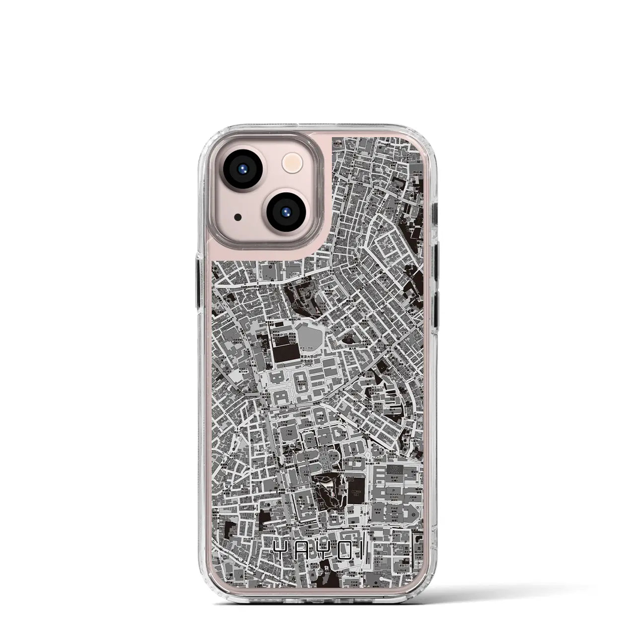【弥生(東京都)】地図柄iPhoneケース(MagSafeタイプ)