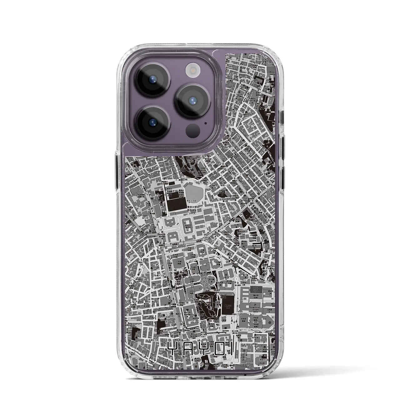 【弥生(東京都)】地図柄iPhoneケース(MagSafeタイプ)