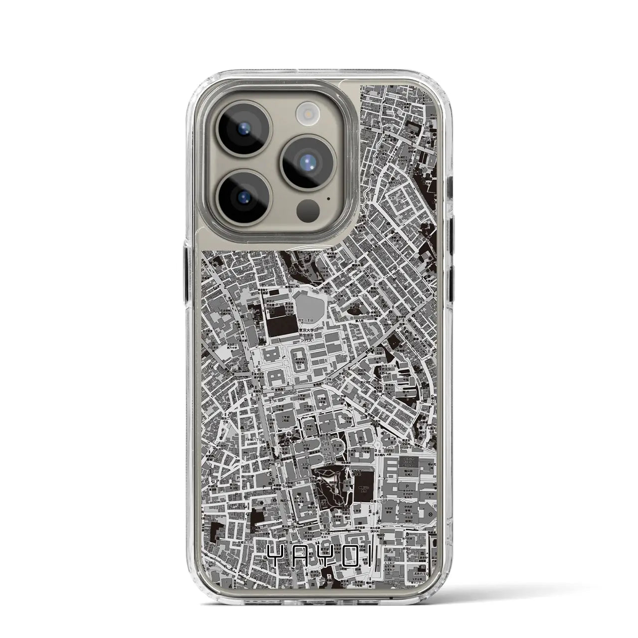 【弥生(東京都)】地図柄iPhoneケース(MagSafeタイプ)
