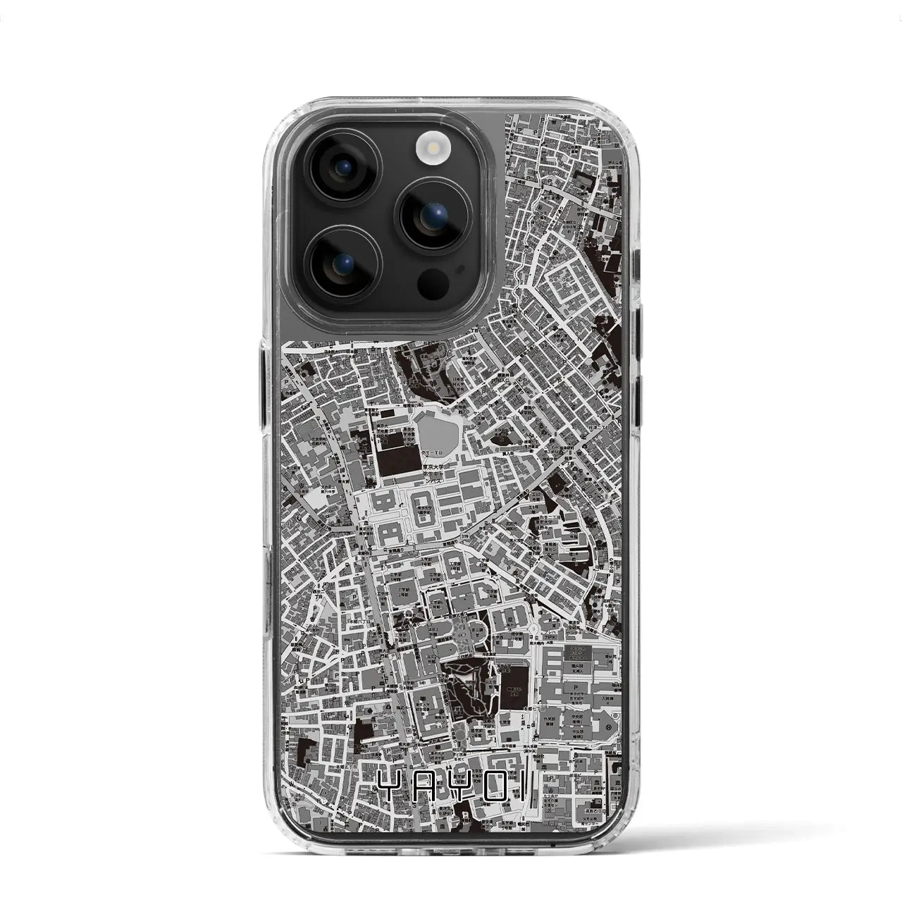 【弥生(東京都)】地図柄iPhoneケース(MagSafeタイプ)