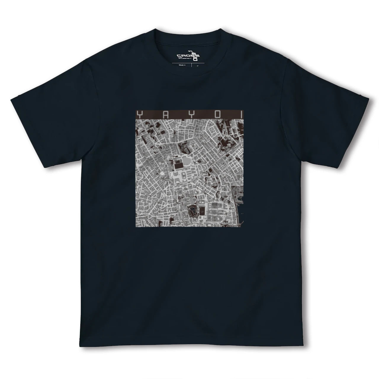 【弥生(東京都)】地図柄ヘビーウェイトTシャツ