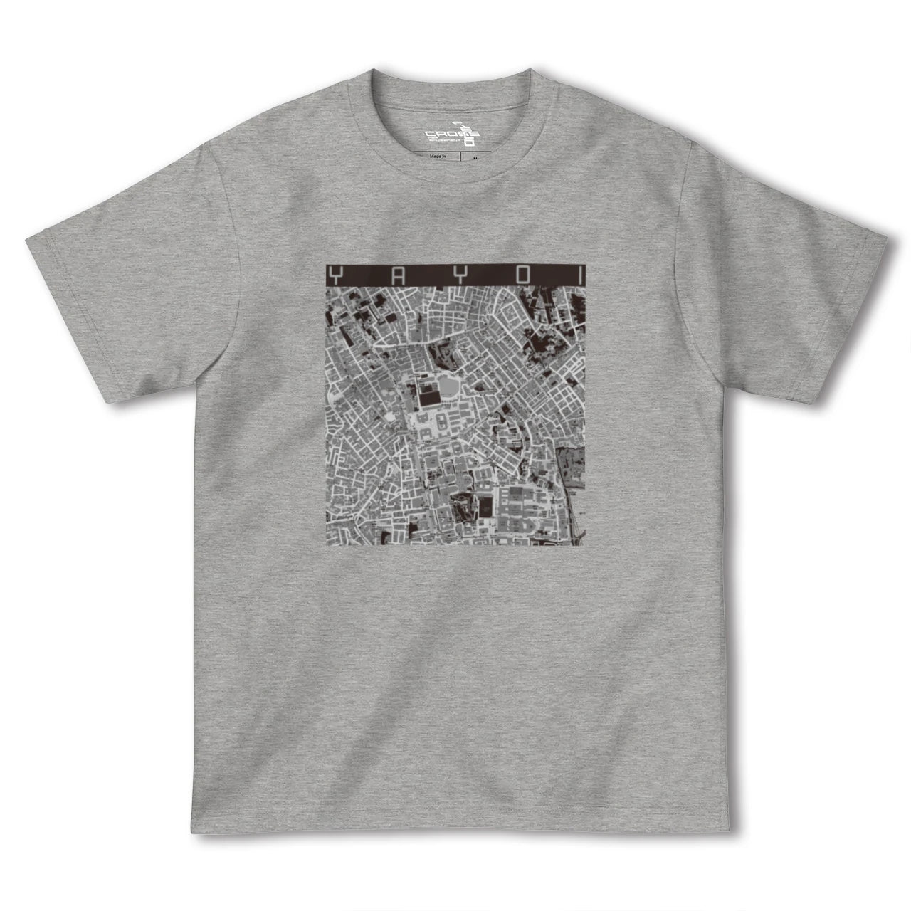 【弥生(東京都)】地図柄ヘビーウェイトTシャツ