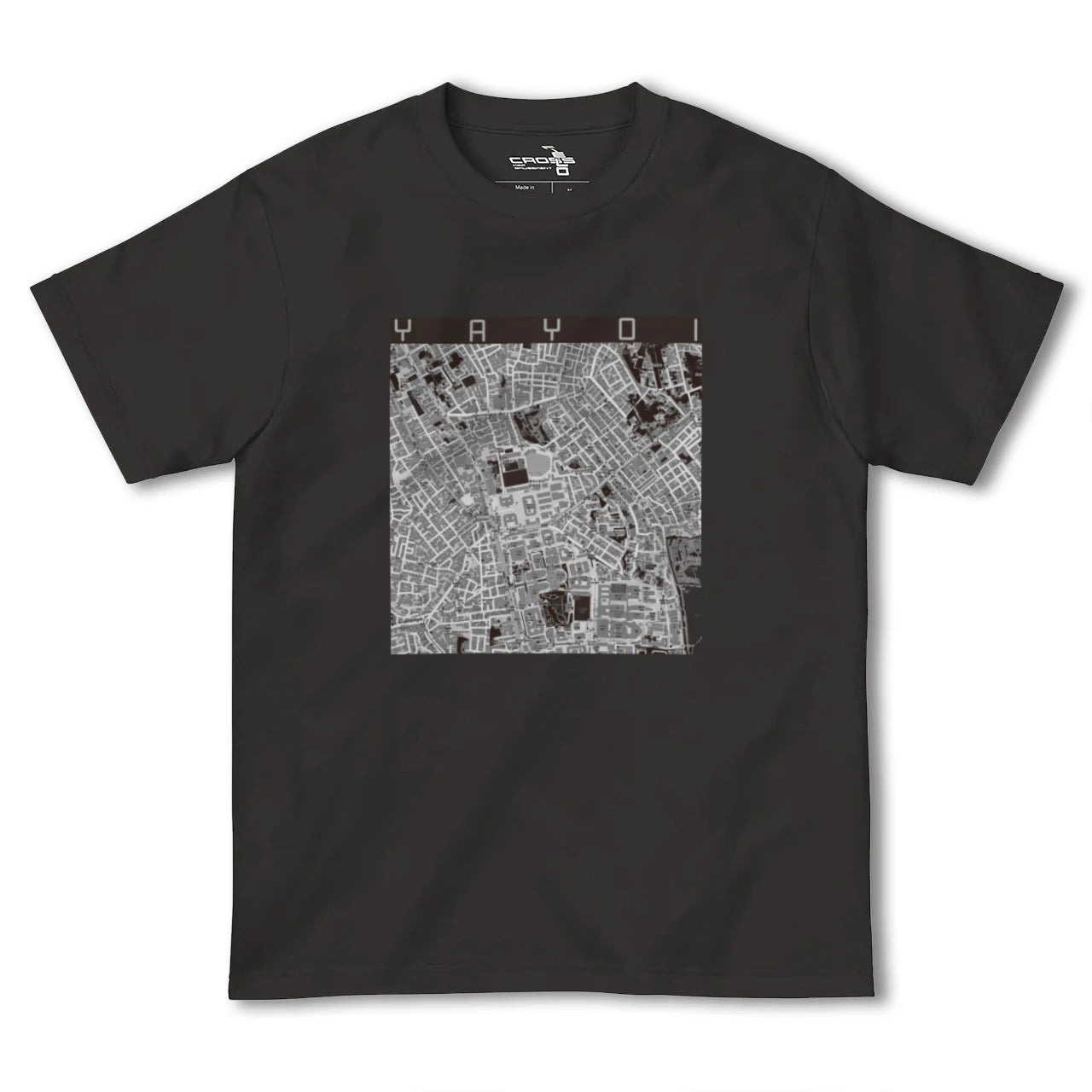 【弥生(東京都)】地図柄ヘビーウェイトTシャツ