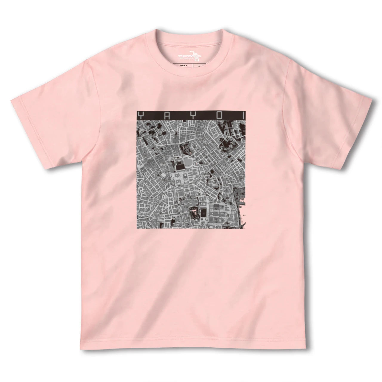 【弥生(東京都)】地図柄ヘビーウェイトTシャツ