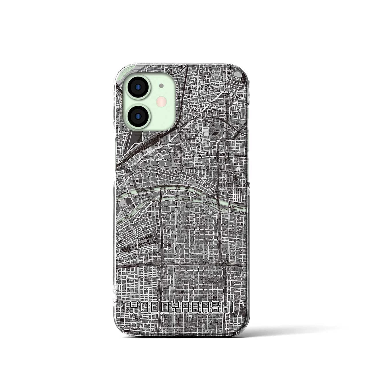 【淀屋橋(大阪府)】地図柄iPhoneケース(クリアタイプ)