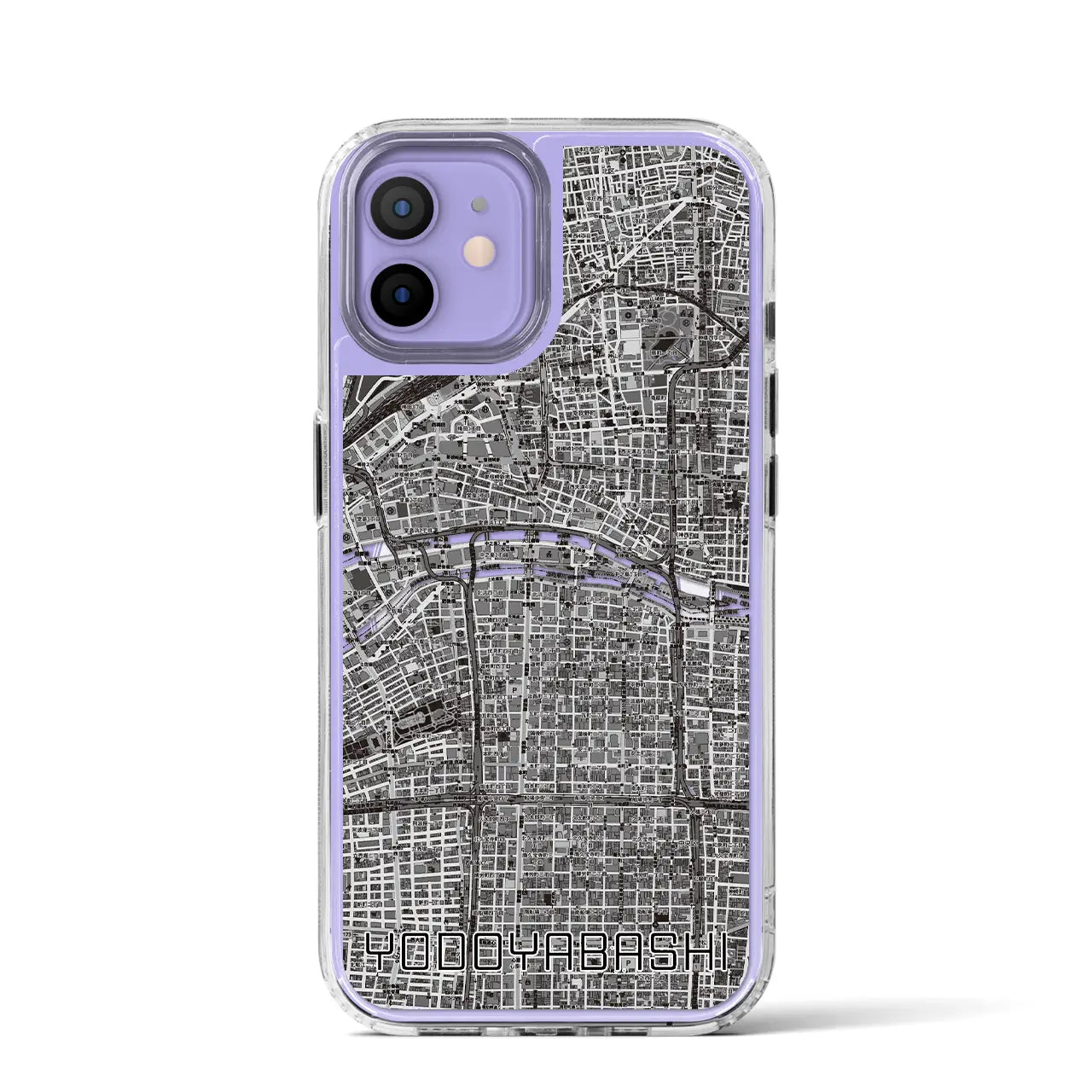 【淀屋橋(大阪府)】地図柄iPhoneケース(MagSafeタイプ)