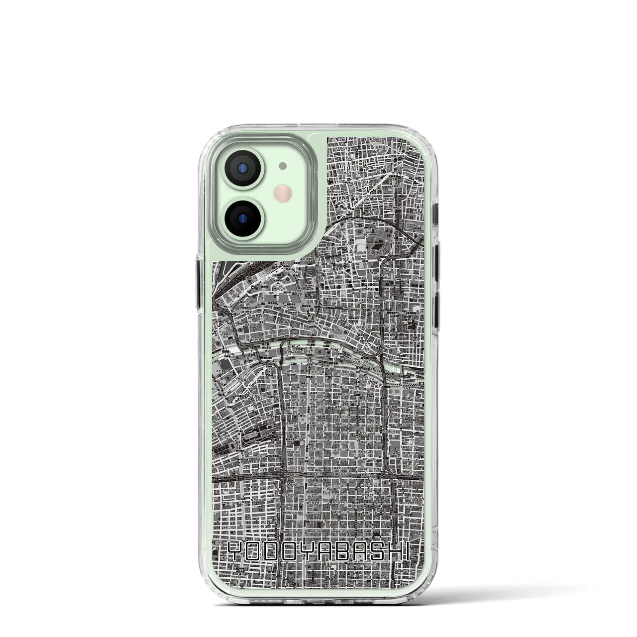 【淀屋橋(大阪府)】地図柄iPhoneケース(MagSafeタイプ)