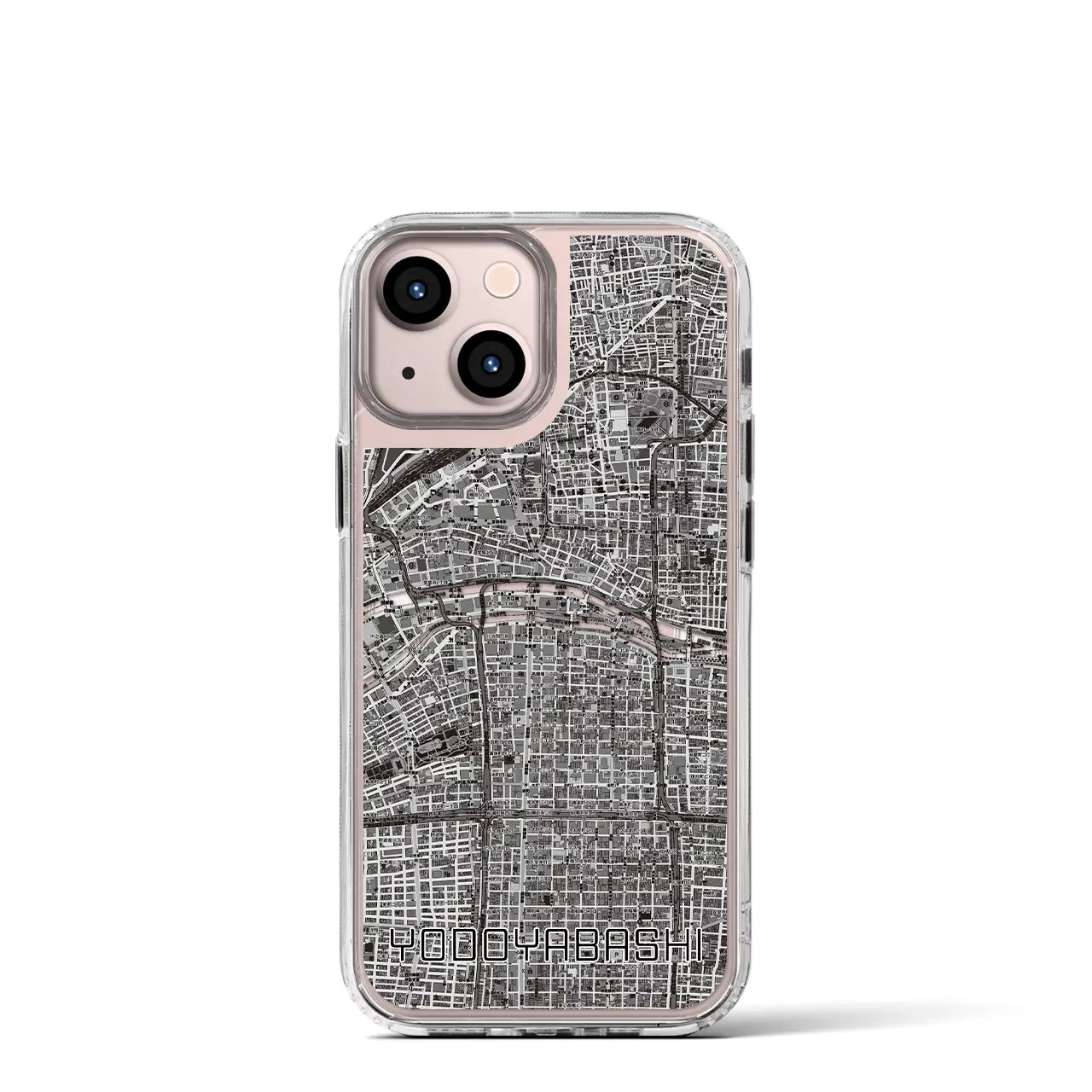 【淀屋橋(大阪府)】地図柄iPhoneケース(MagSafeタイプ)