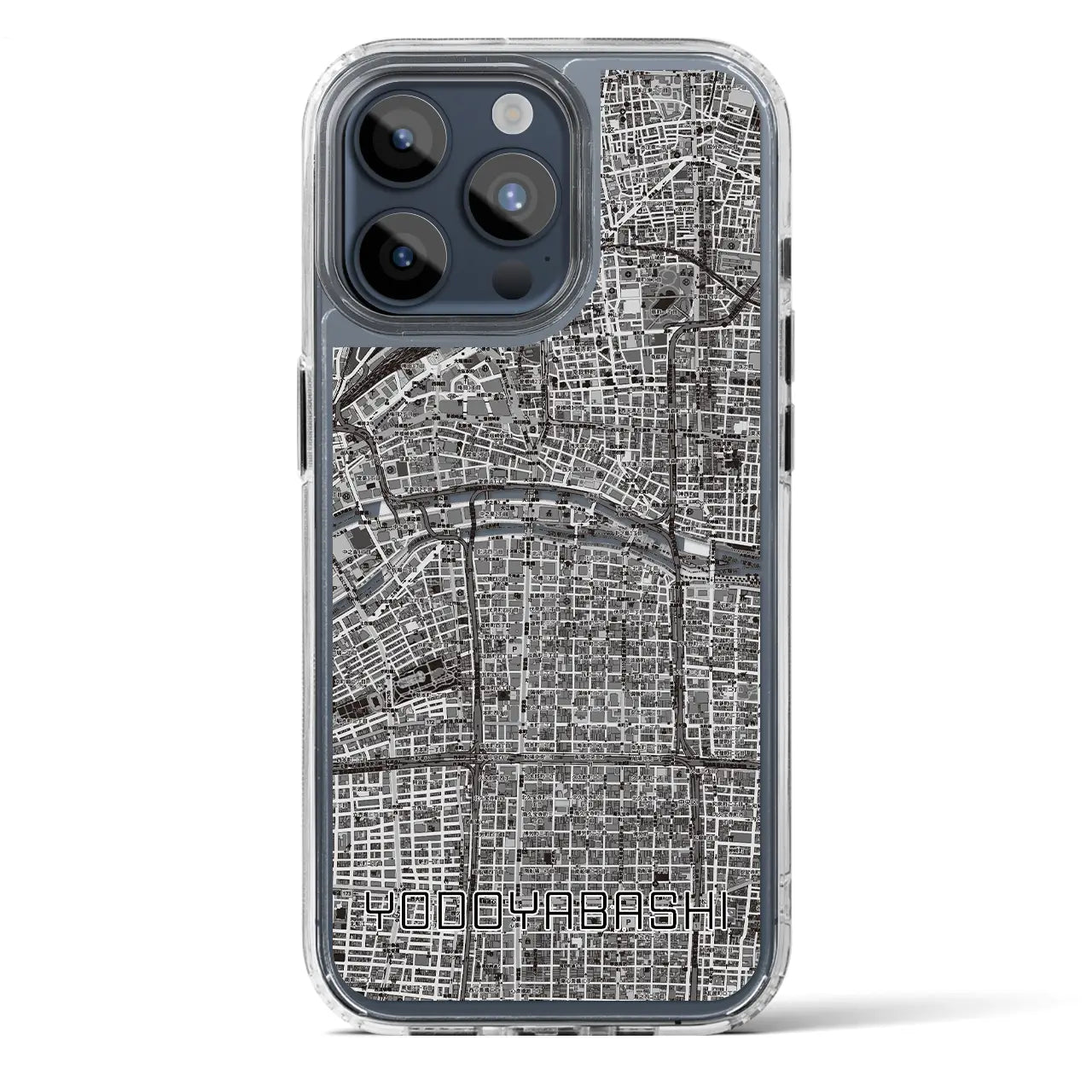 【淀屋橋(大阪府)】地図柄iPhoneケース(MagSafeタイプ)