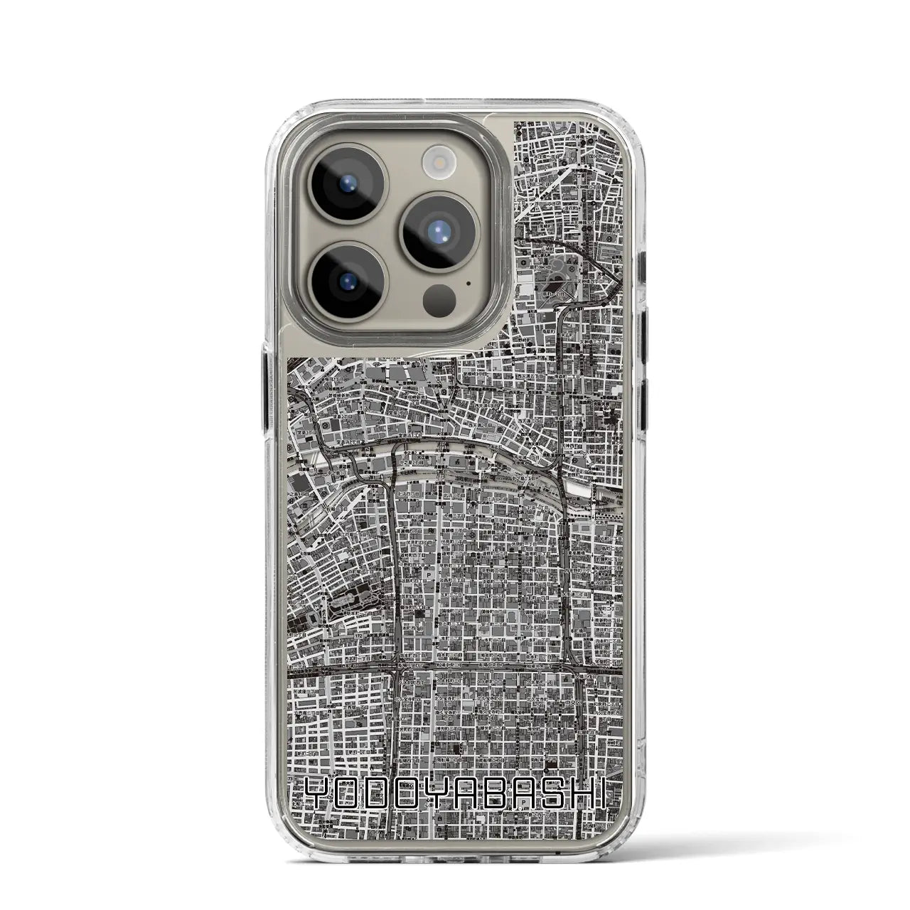 【淀屋橋(大阪府)】地図柄iPhoneケース(MagSafeタイプ)