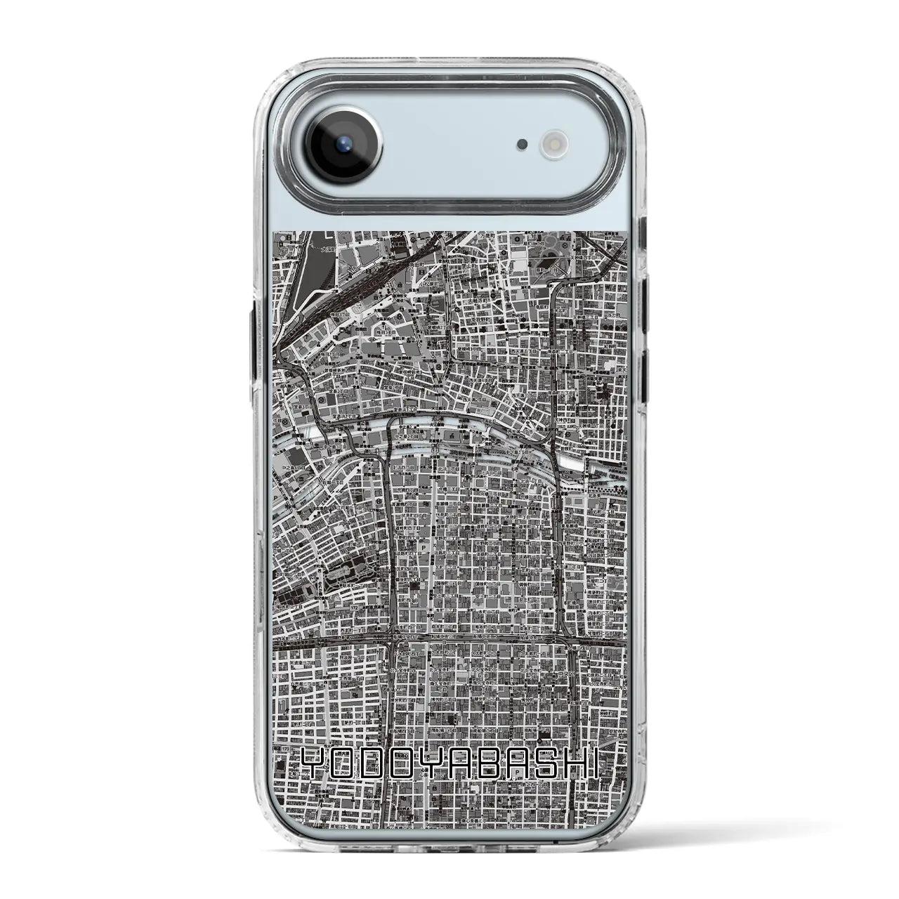 【淀屋橋(大阪府)】地図柄iPhoneケース(MagSafeタイプ)
