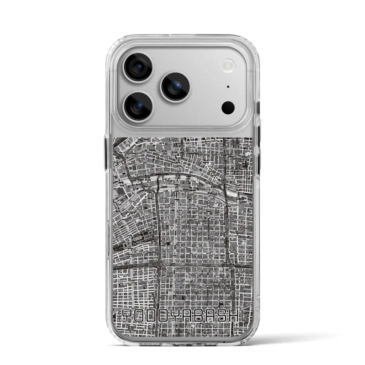 【淀屋橋(大阪府)】地図柄iPhoneケース(MagSafeタイプ)