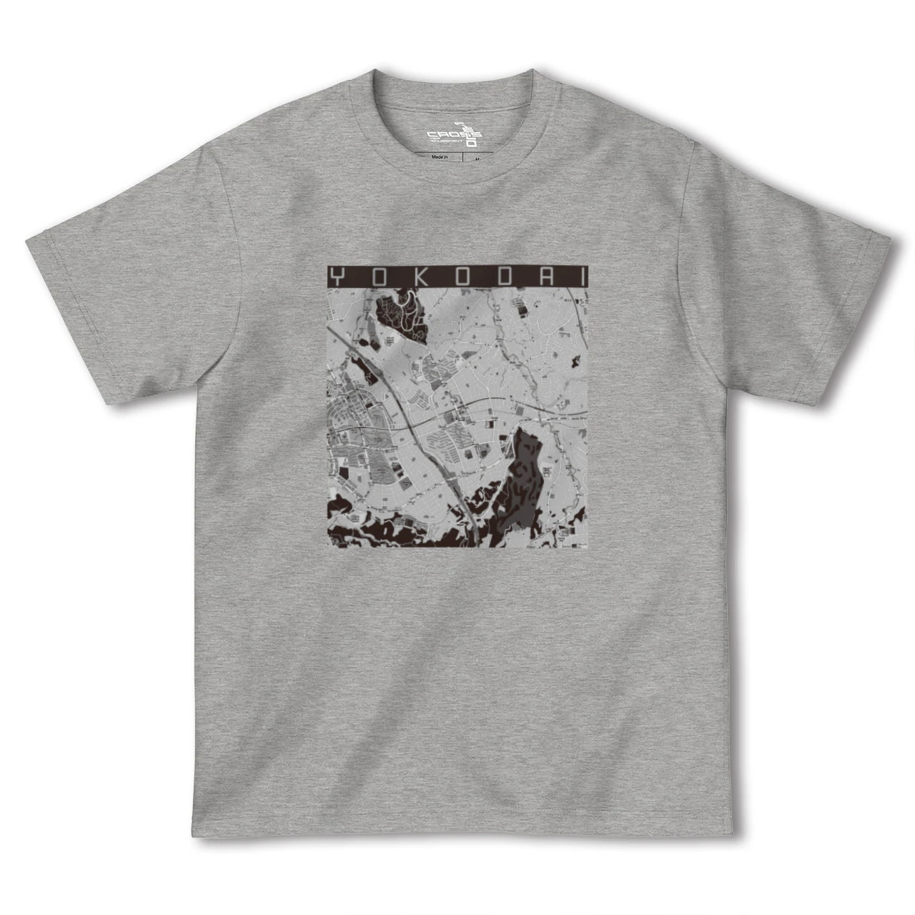 【洋光台(神奈川県)】地図柄ヘビーウェイトTシャツ