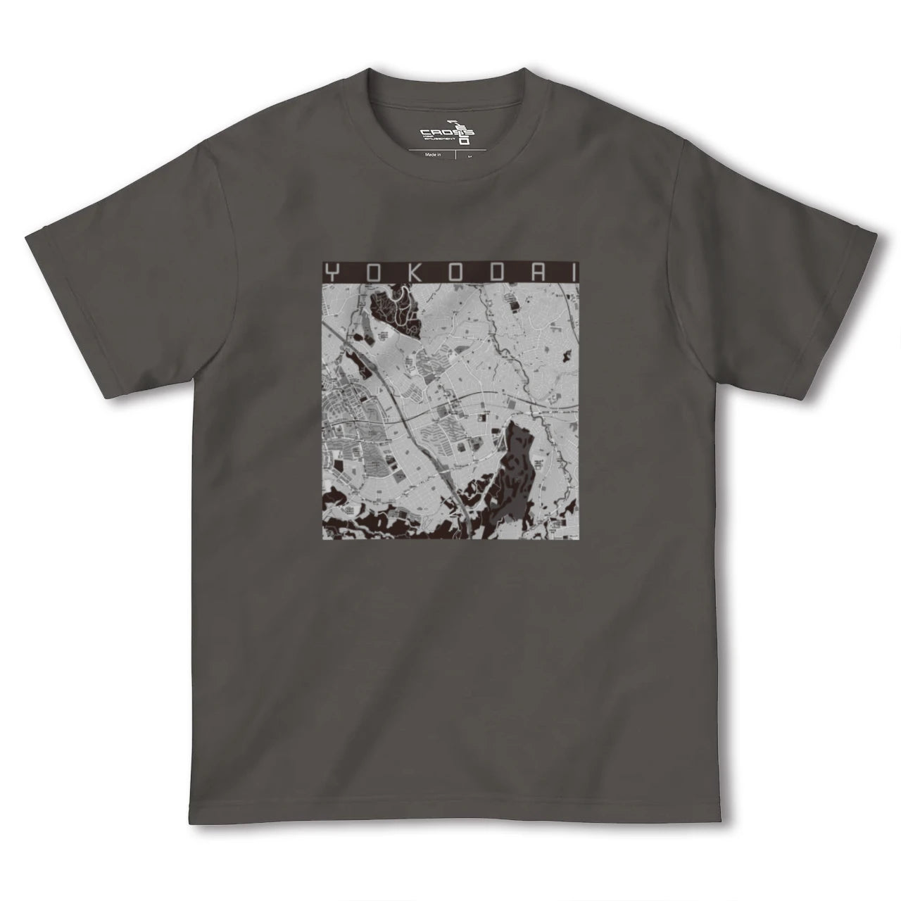 【洋光台(神奈川県)】地図柄ヘビーウェイトTシャツ