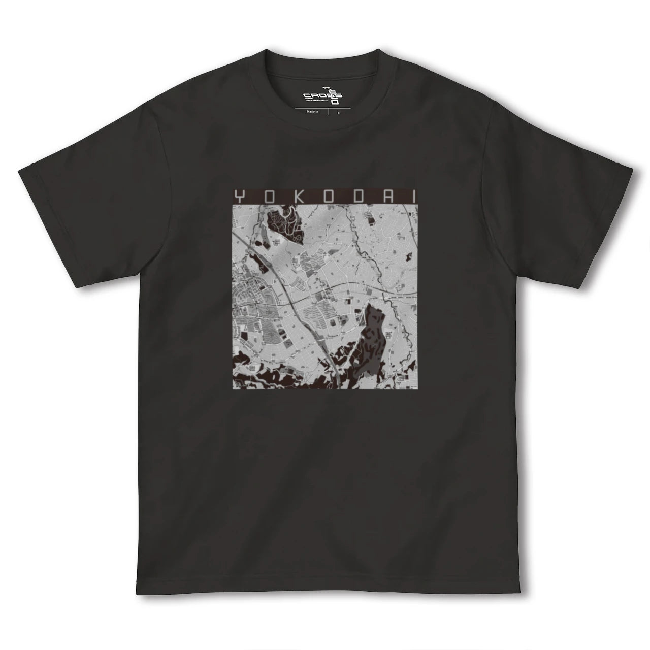 【洋光台(神奈川県)】地図柄ヘビーウェイトTシャツ