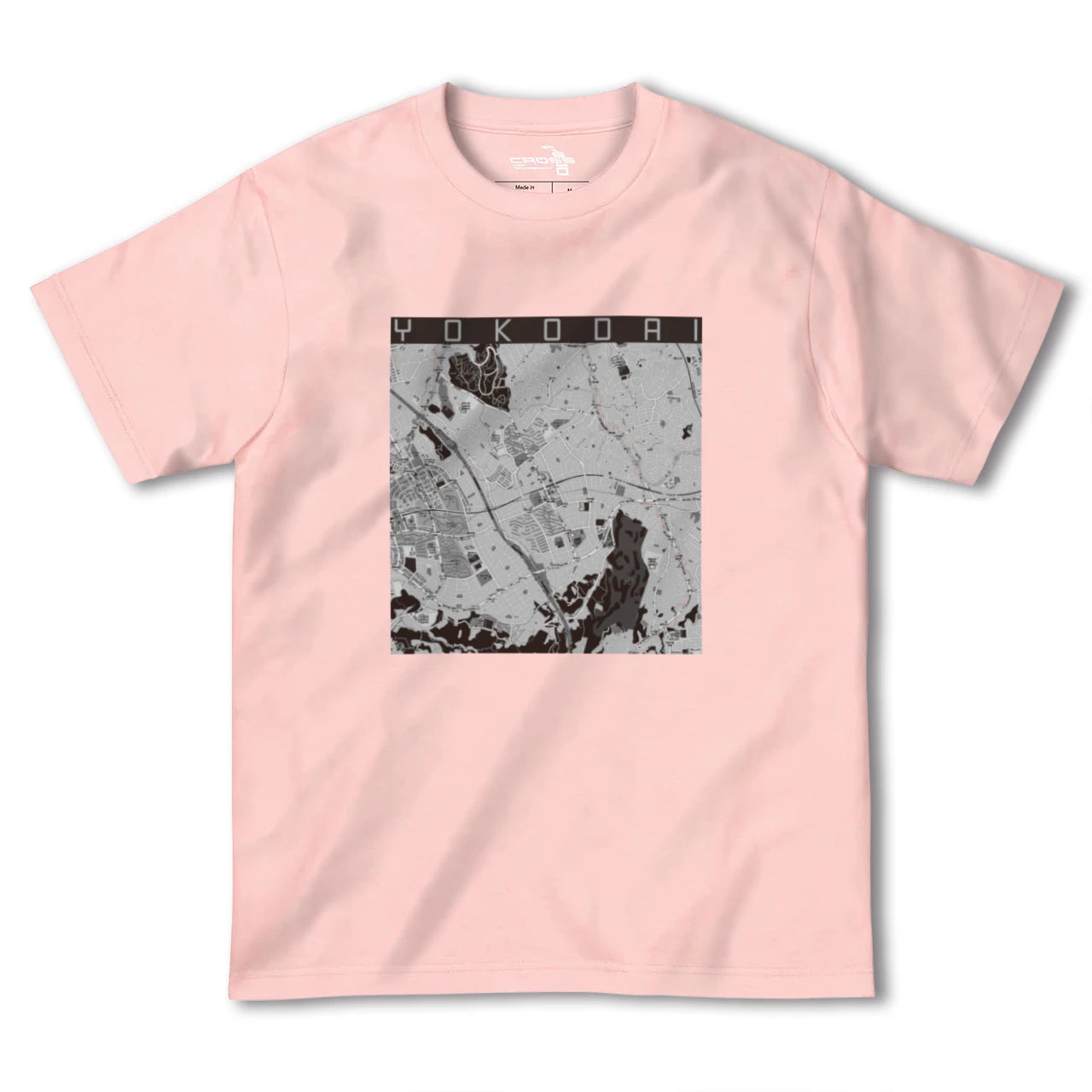 【洋光台(神奈川県)】地図柄ヘビーウェイトTシャツ