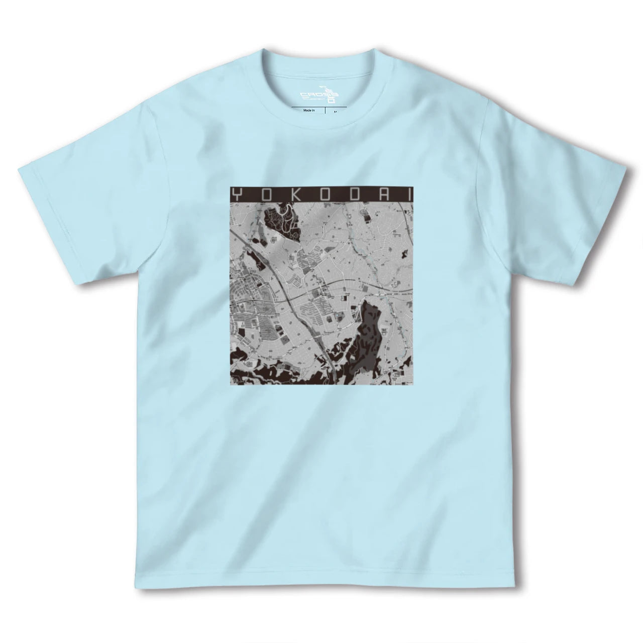 【洋光台(神奈川県)】地図柄ヘビーウェイトTシャツ