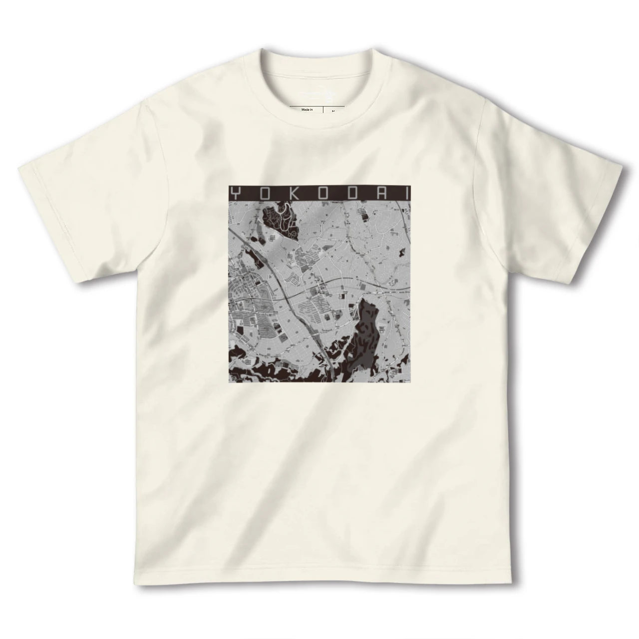 【洋光台(神奈川県)】地図柄ヘビーウェイトTシャツ