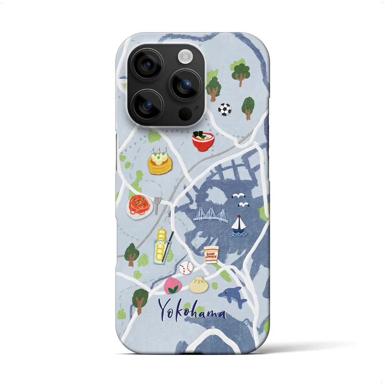 【横浜】Walk & Eat iPhoneケース(バックカバータイプ)