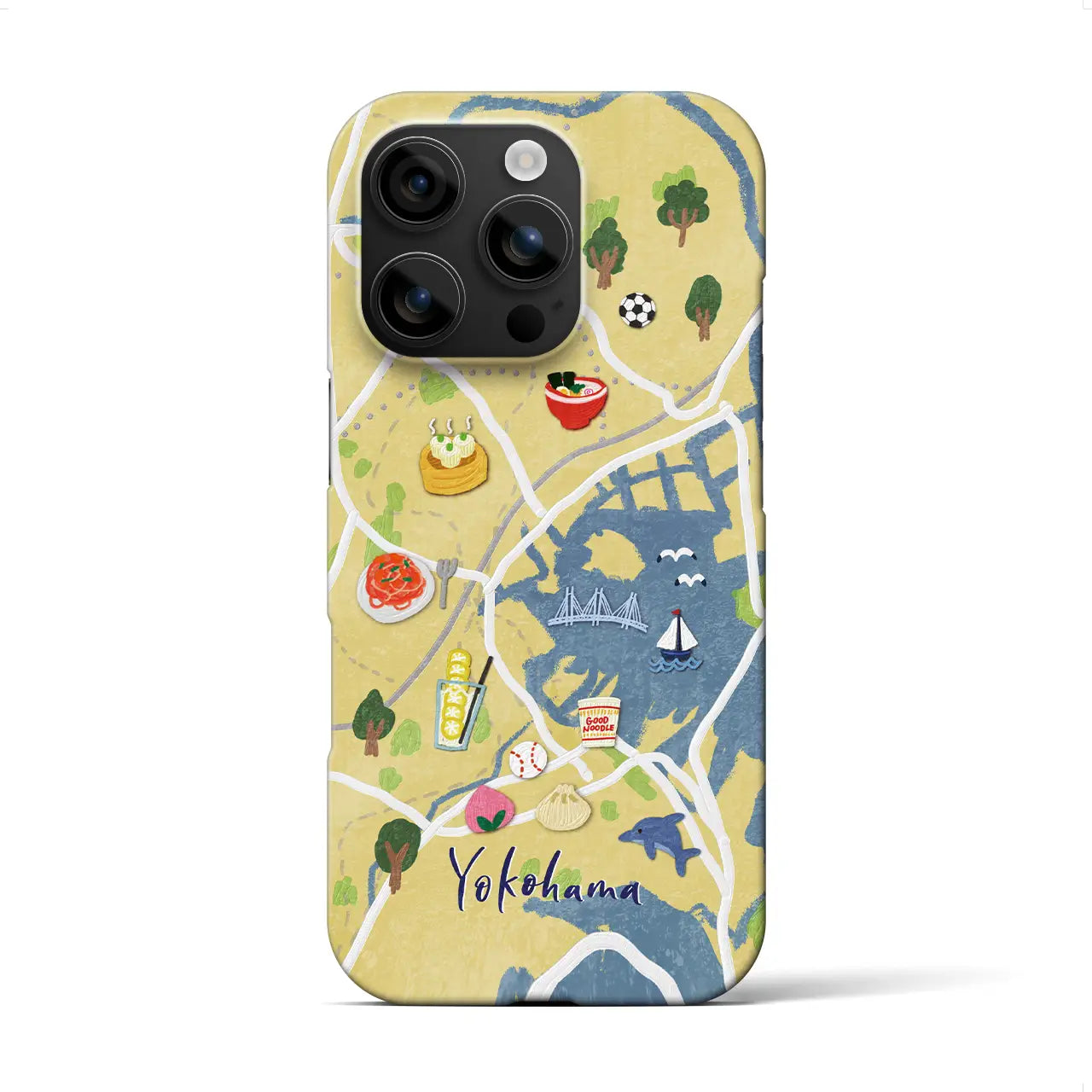 【横浜】Walk & Eat iPhoneケース(バックカバータイプ)