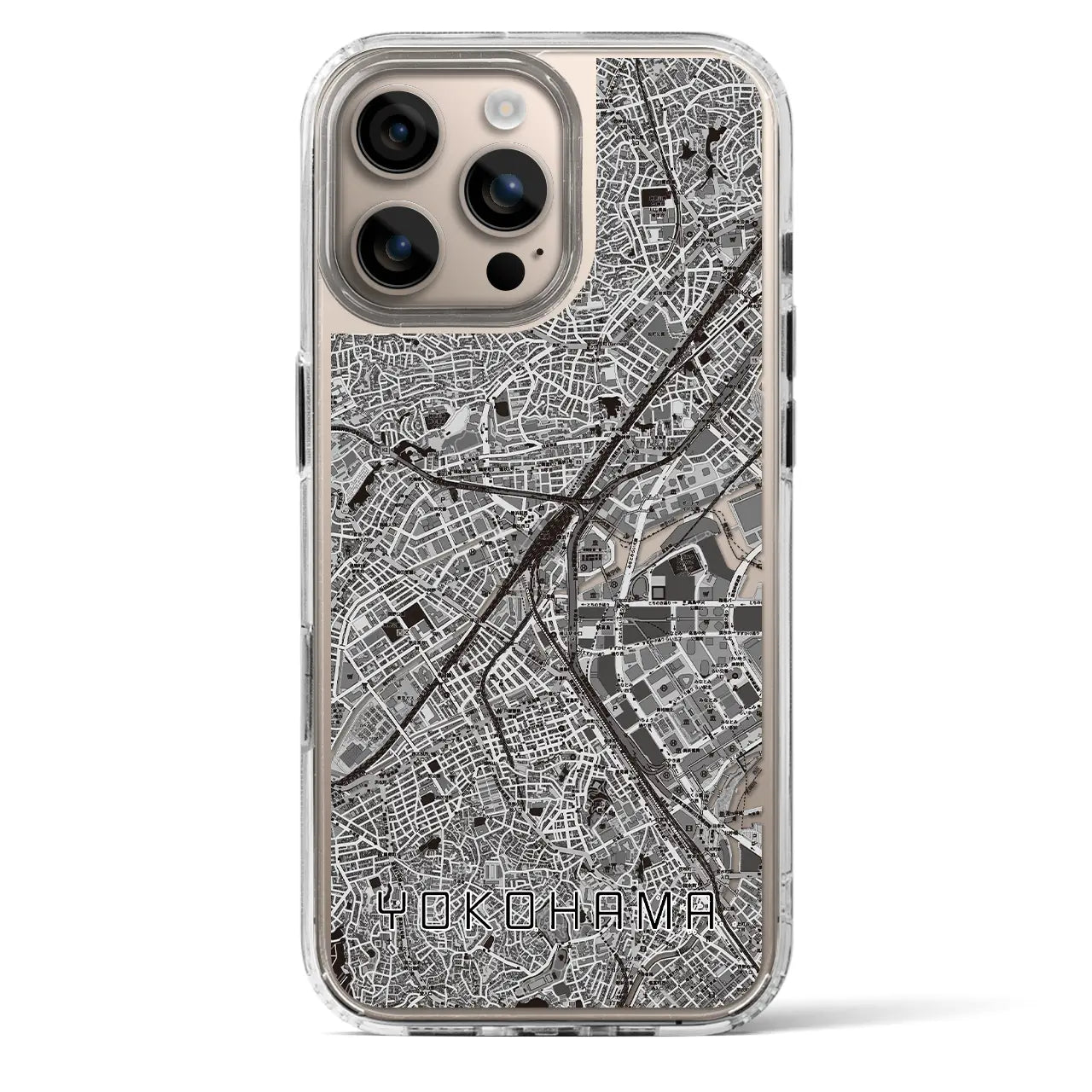 【横浜2(神奈川県)】地図柄iPhoneケース(MagSafeタイプ)