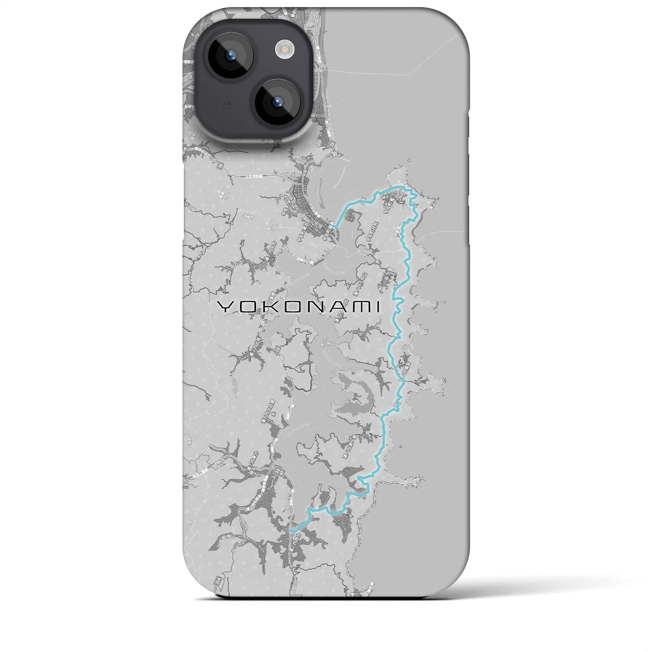 【横浪(高知県)】スカイラインiPhoneケース(バックカバータイプ)