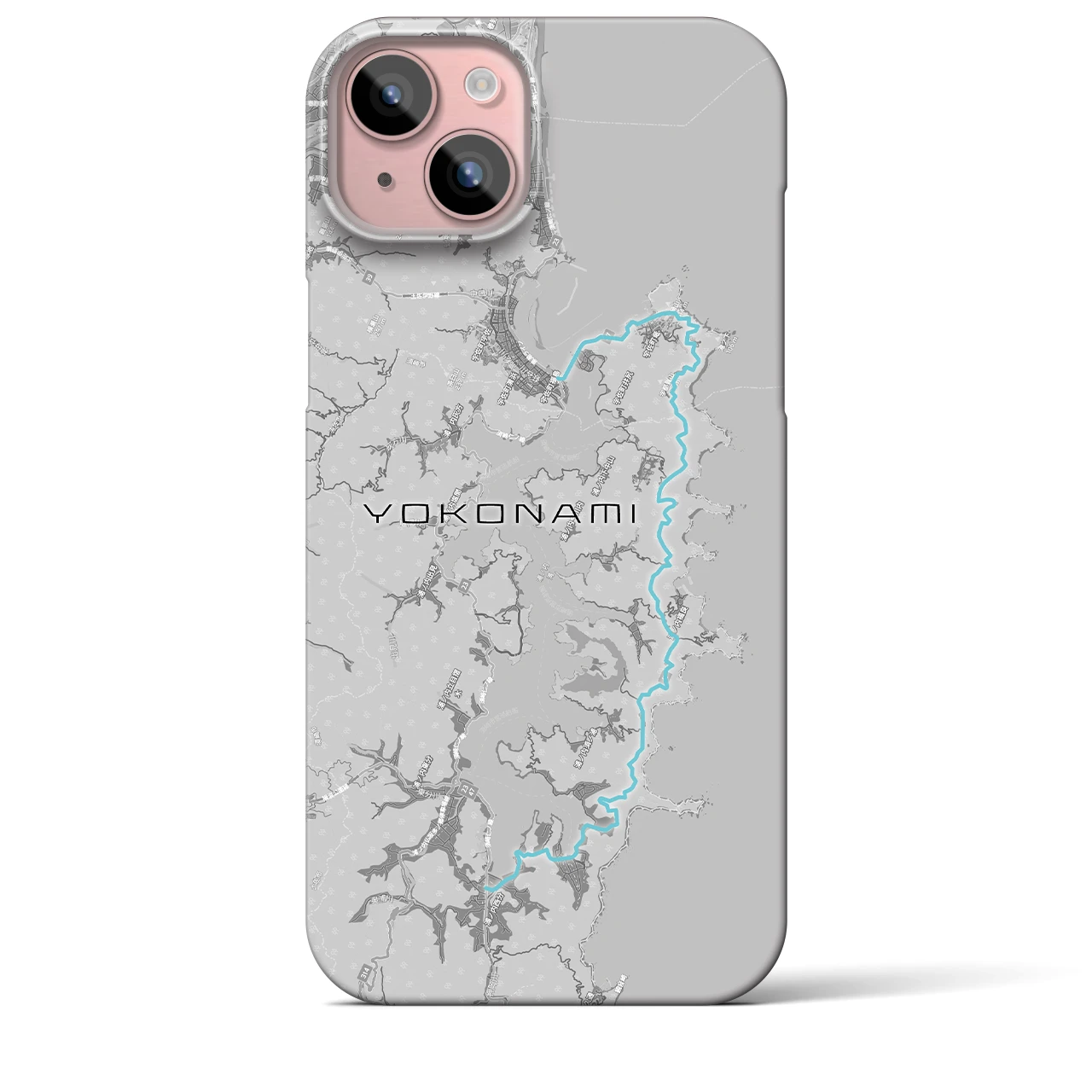【横浪(高知県)】スカイラインiPhoneケース(バックカバータイプ)