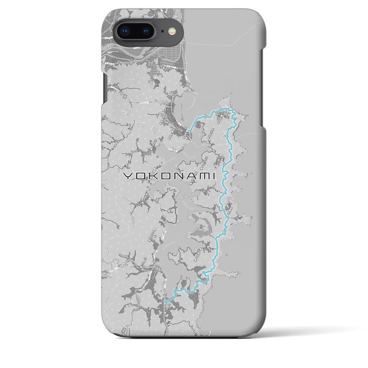 【横浪(高知県)】スカイラインiPhoneケース(バックカバータイプ)