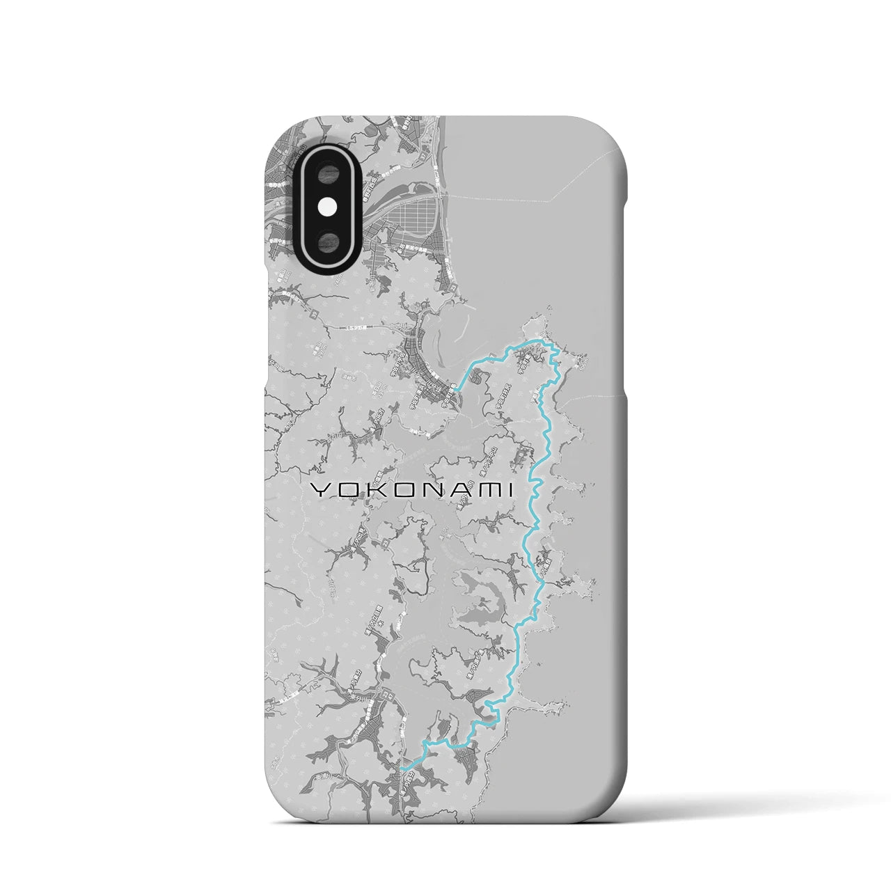 【横浪(高知県)】スカイラインiPhoneケース(バックカバータイプ)