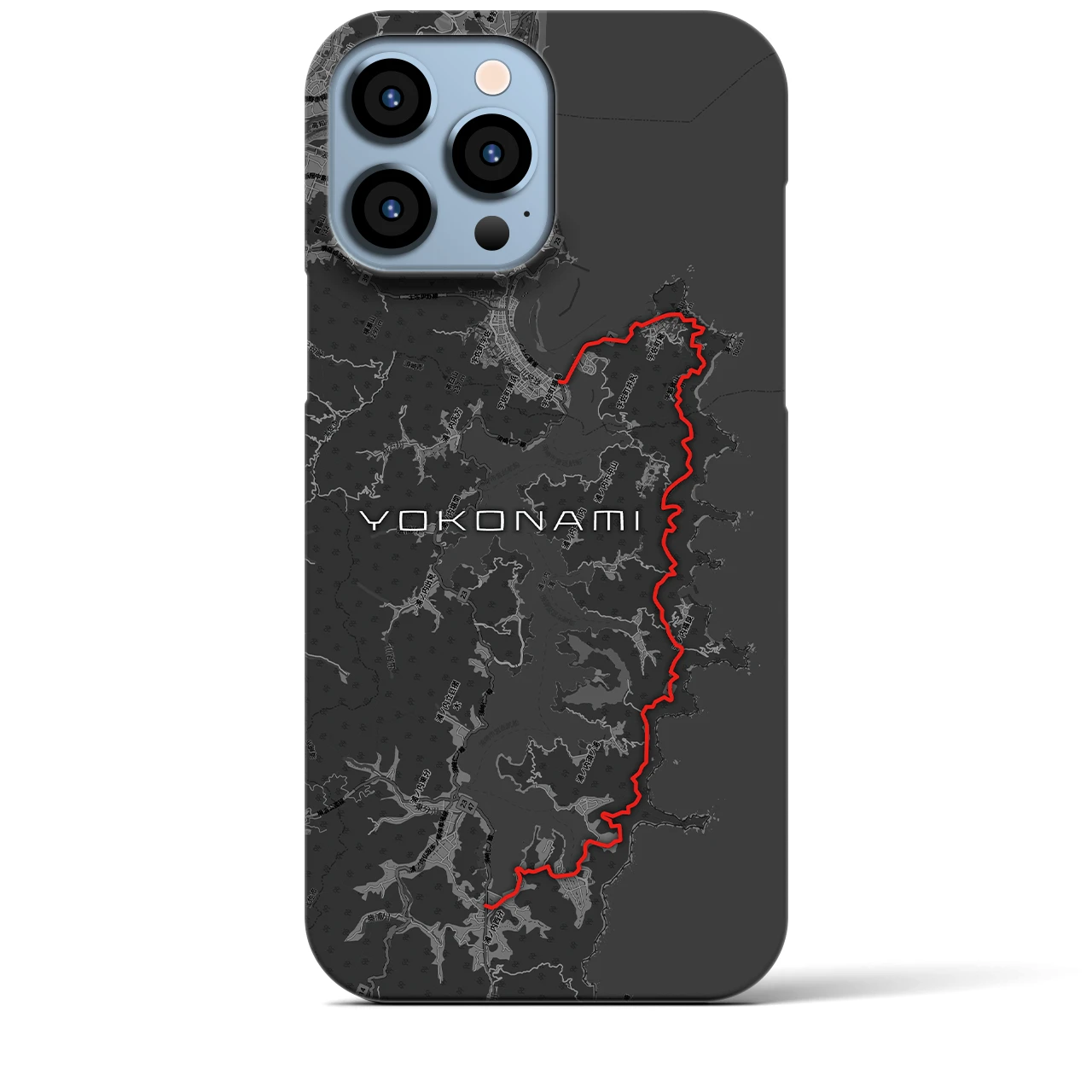 【横浪(高知県)】スカイラインiPhoneケース(バックカバータイプ)