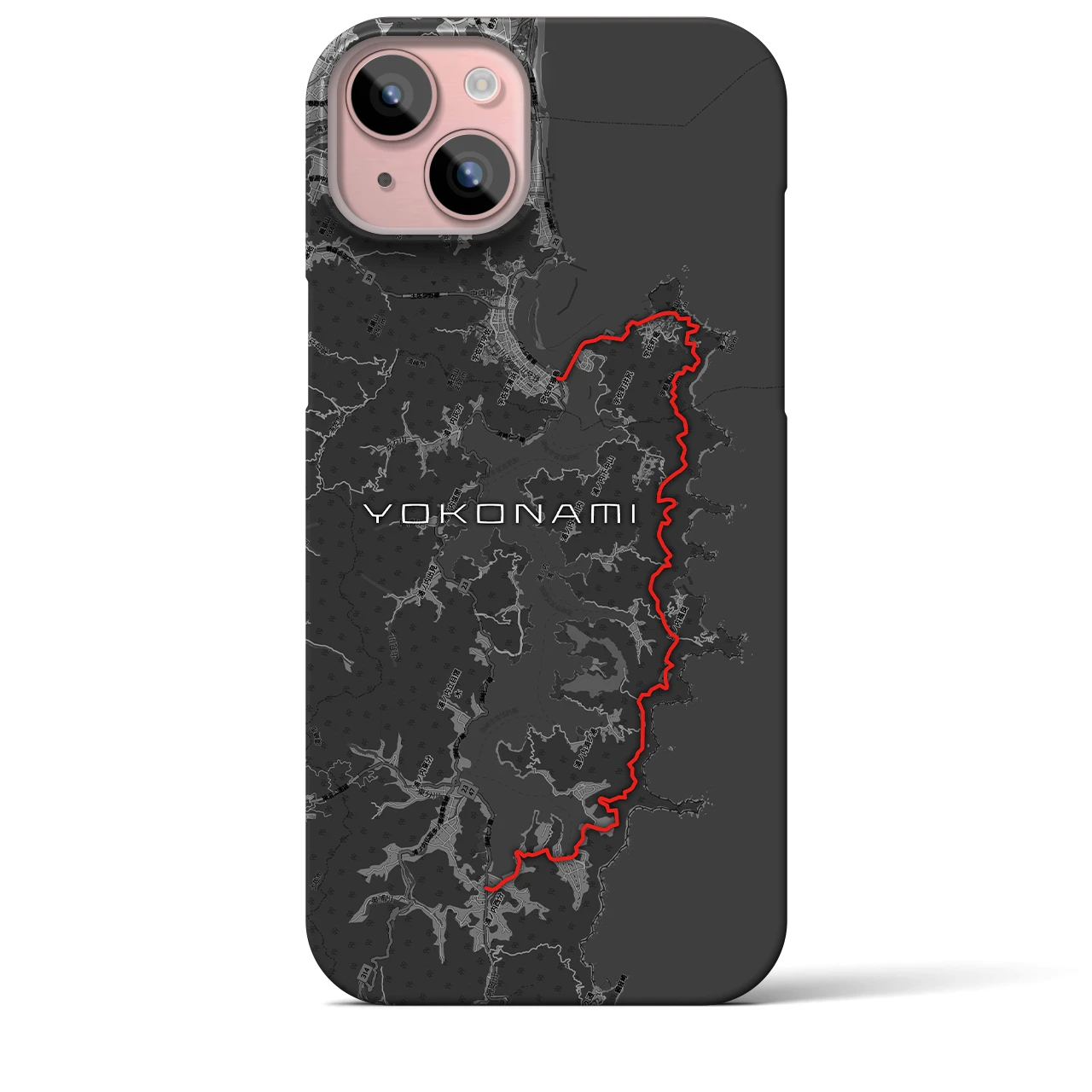 【横浪(高知県)】スカイラインiPhoneケース(バックカバータイプ)