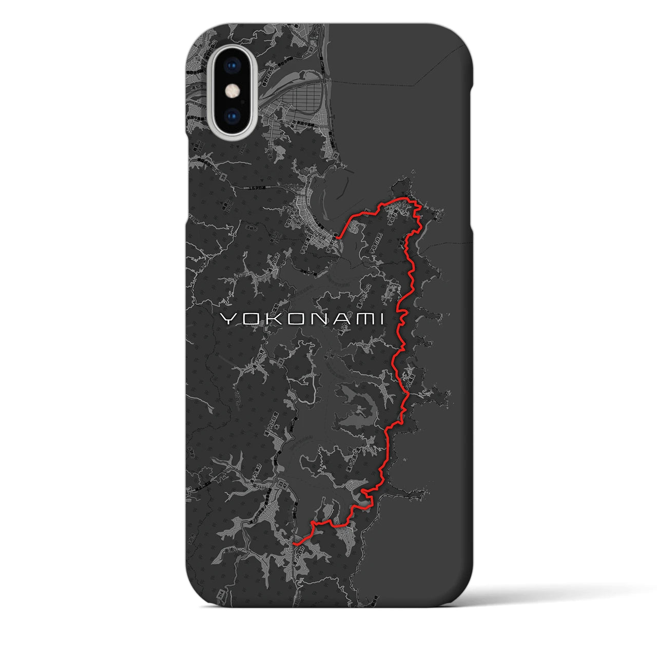 【横浪(高知県)】スカイラインiPhoneケース(バックカバータイプ)