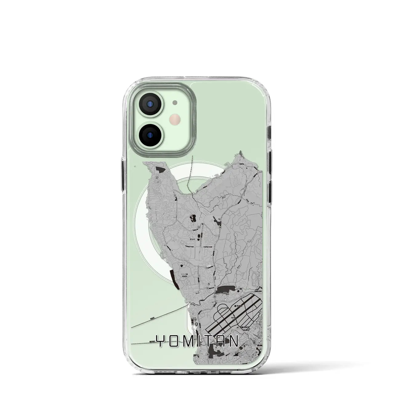 【読谷(沖縄県)】地図柄iPhoneケース(MagSafeタイプ)