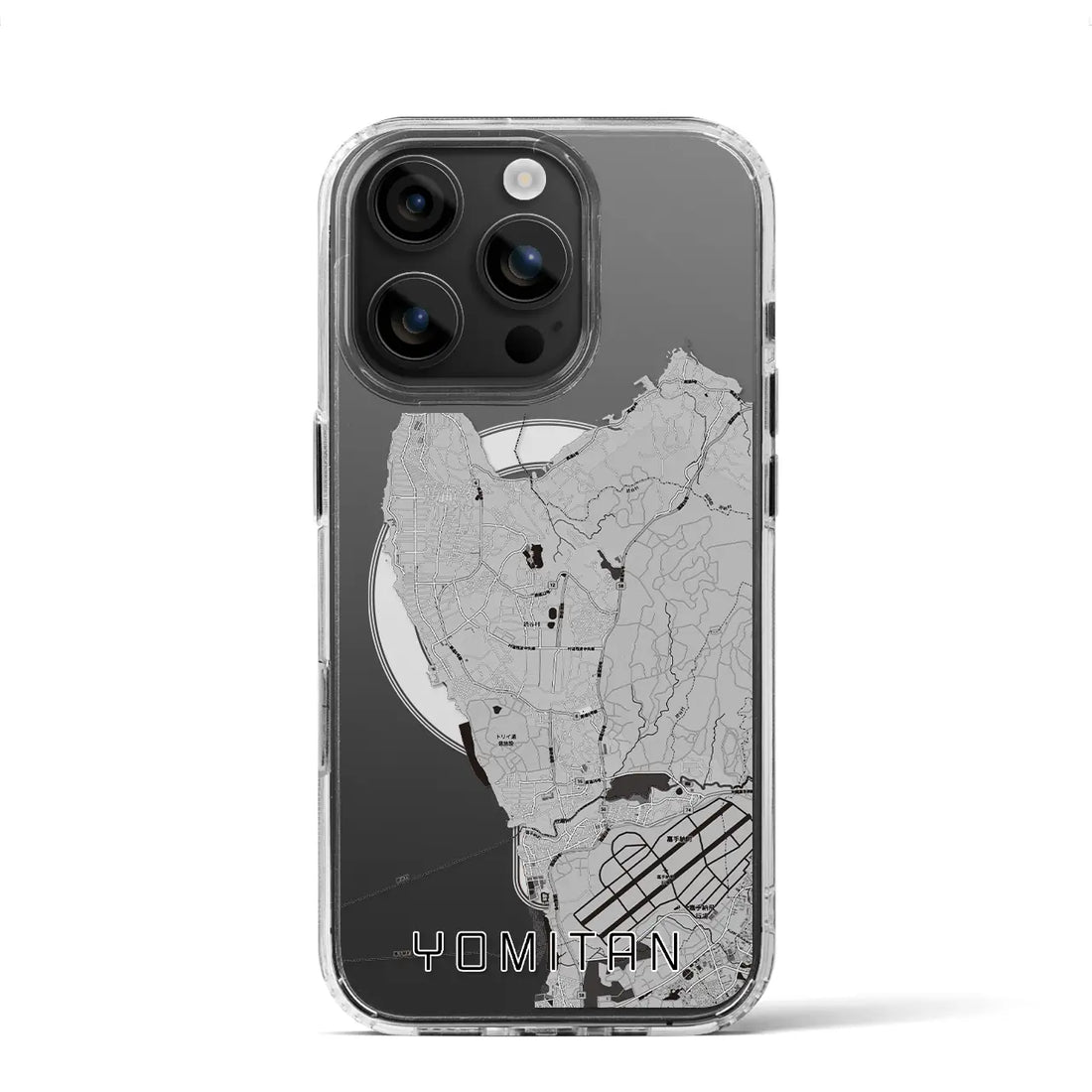 【読谷(沖縄県)】地図柄iPhoneケース(MagSafeタイプ)