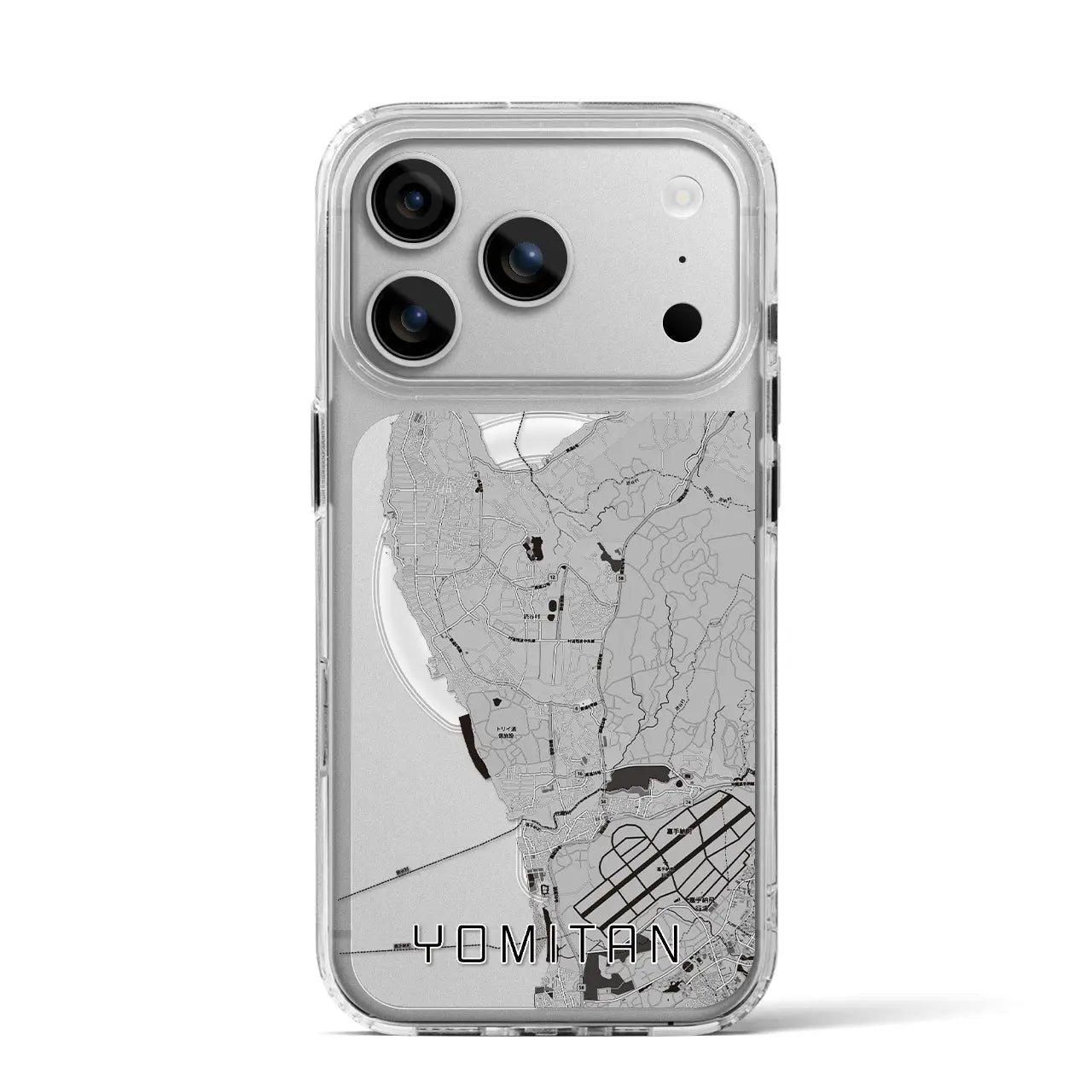 【読谷(沖縄県)】地図柄iPhoneケース(MagSafeタイプ)